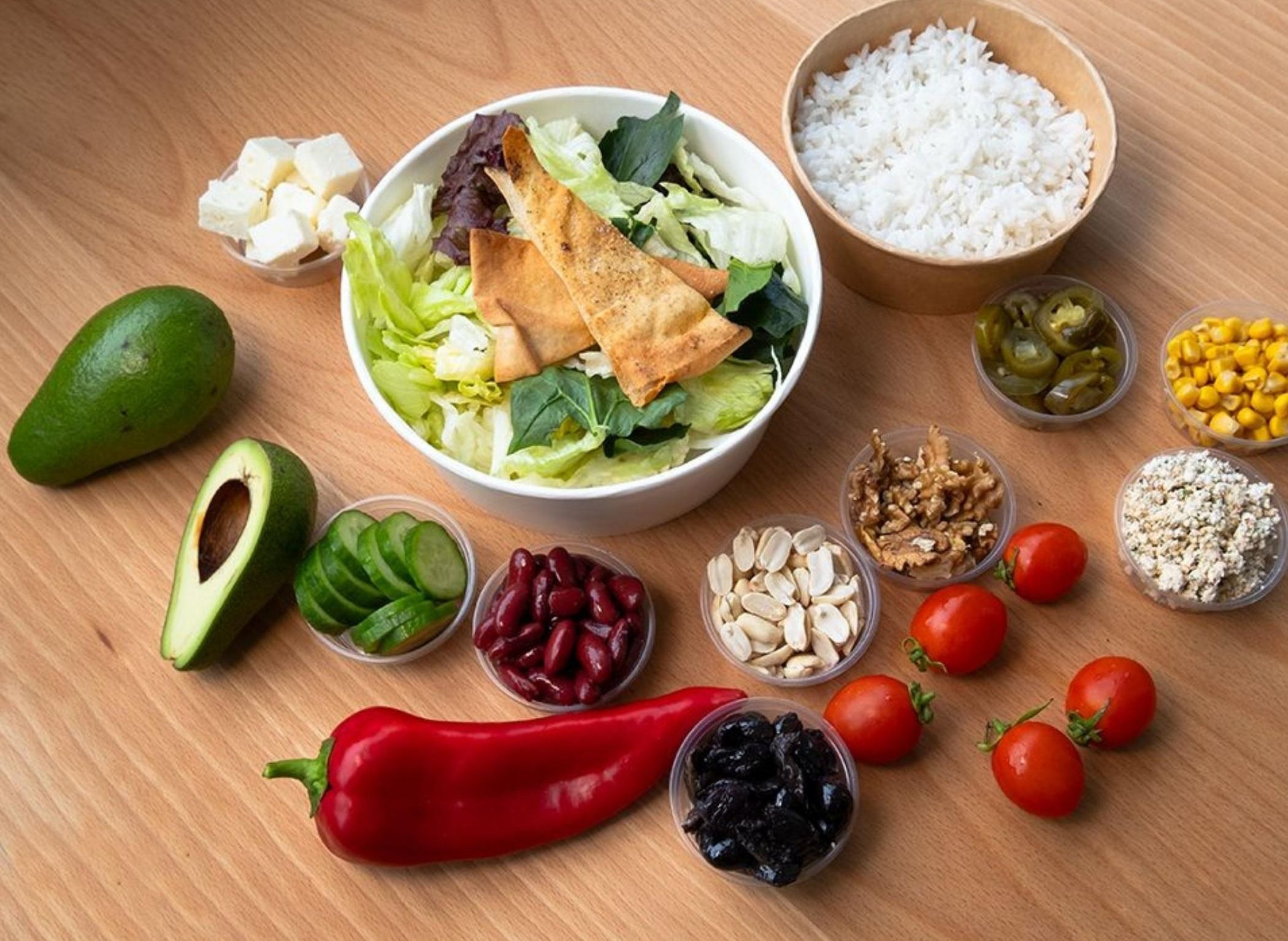 Veganism Salata & Bowl