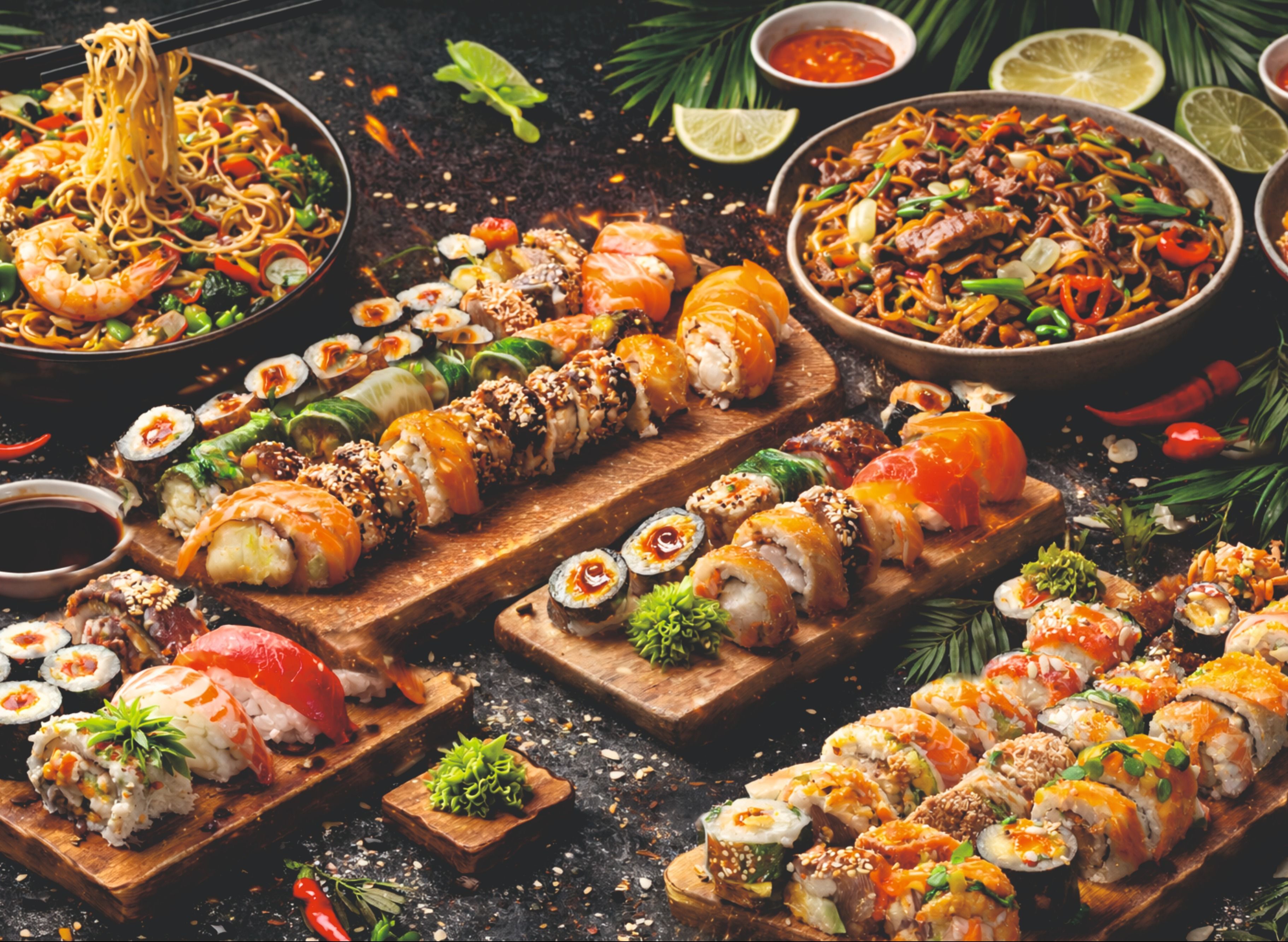 Korean & Sushi Express vendor logo