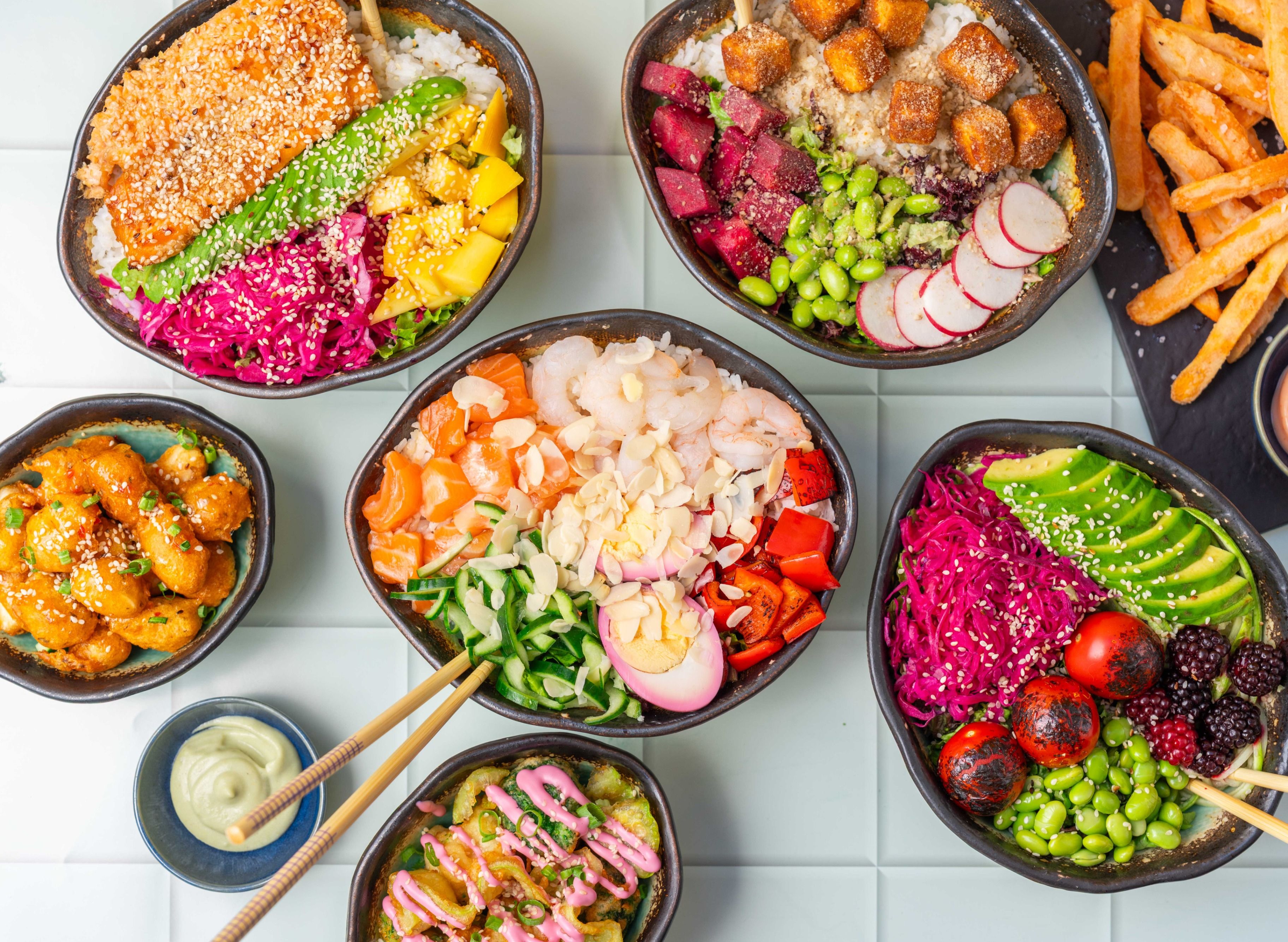 Pokemate Bowls & Sushi vendor logo
