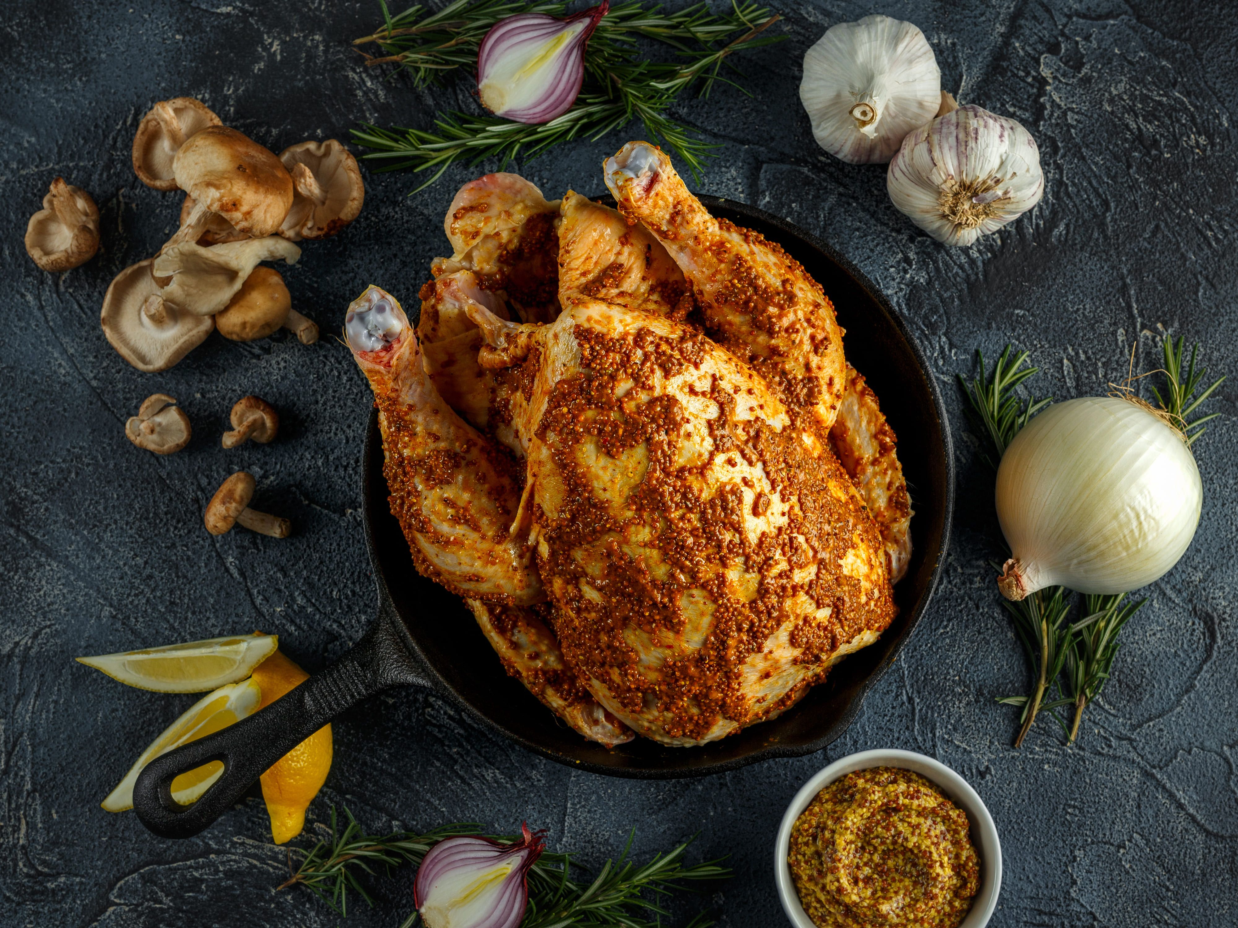 Sultan Kömürde Piliç & Kelle & Kanat