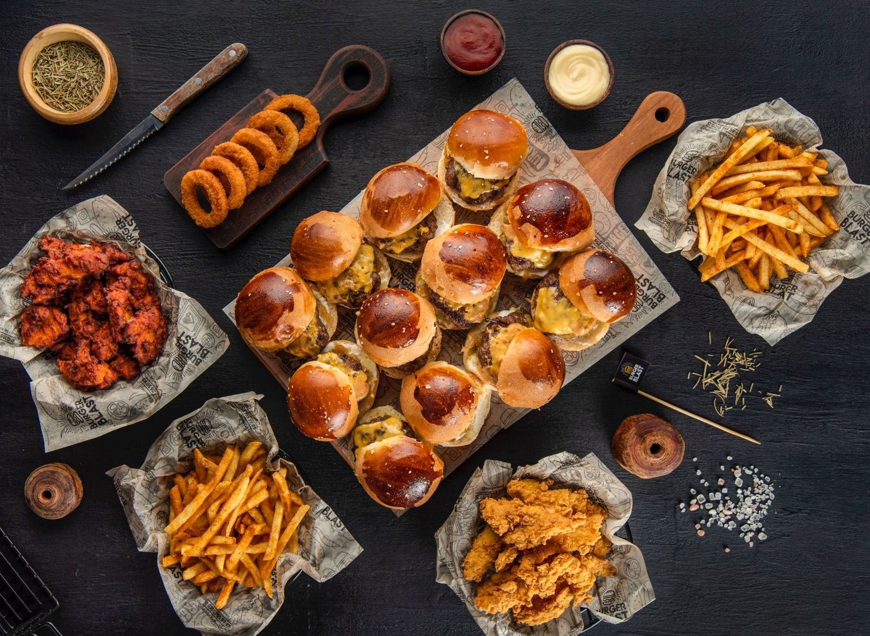 Blast Burger vendor logo