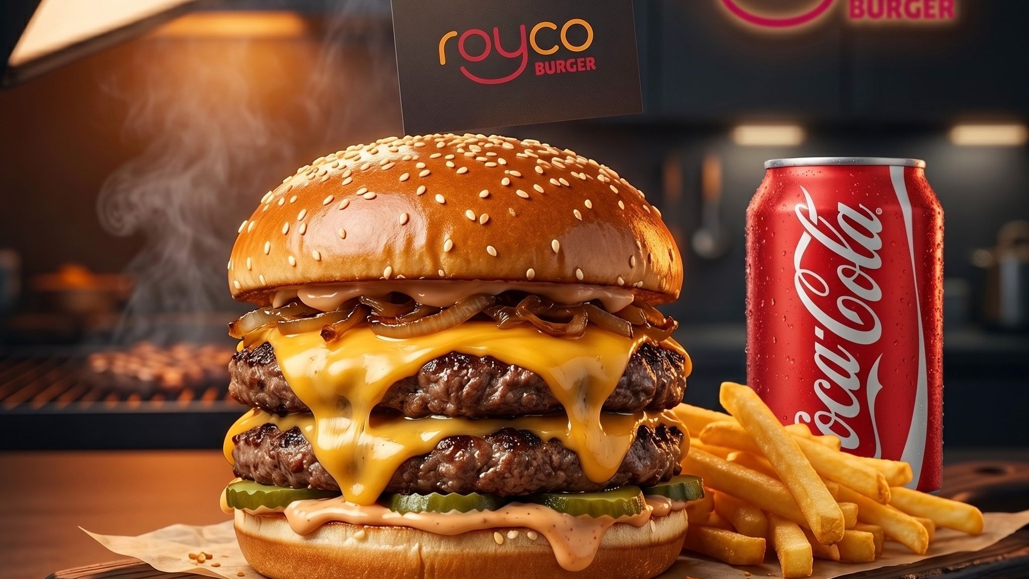 Royco Burger vendor logo