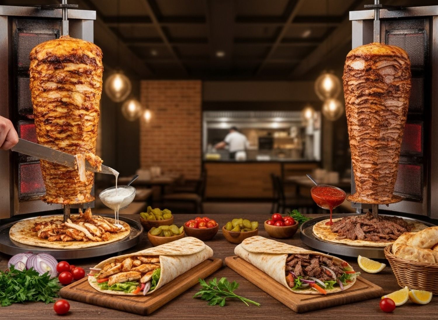 Dönerci Murat Usta & Fast Food vendor logo