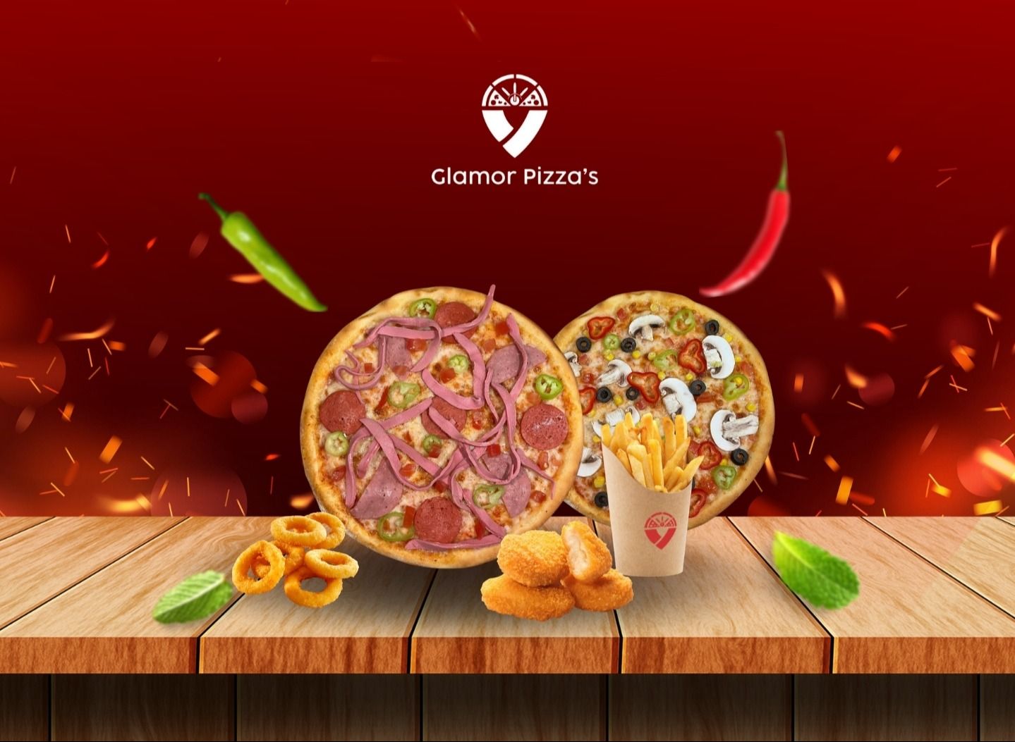 Glamor Pizza`s vendor logo