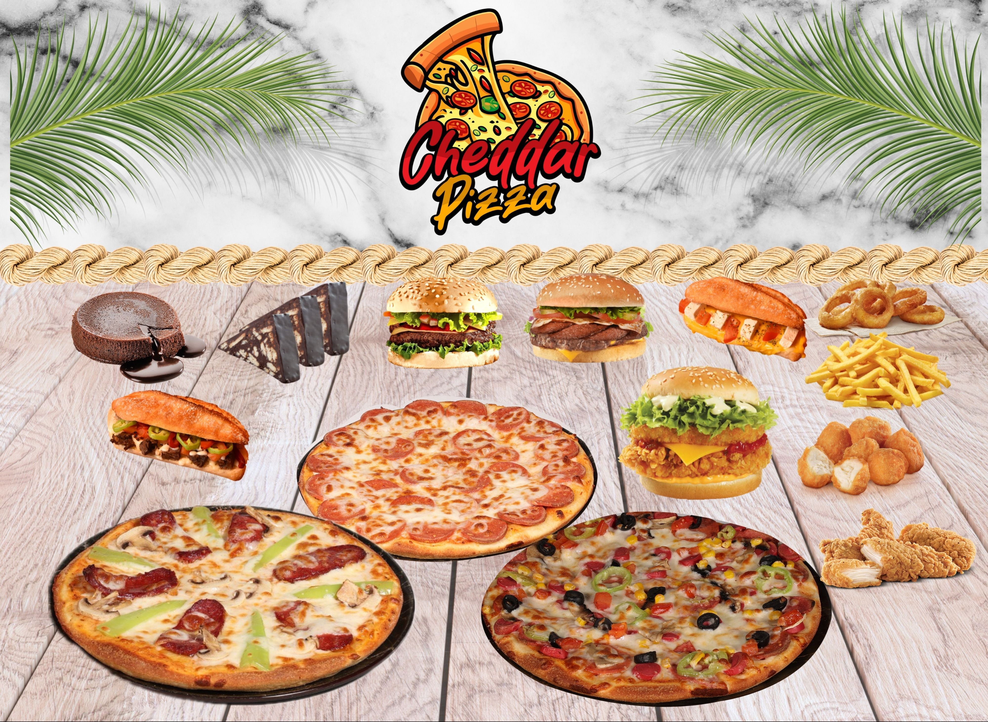 Cheddar Pizza vendor logo