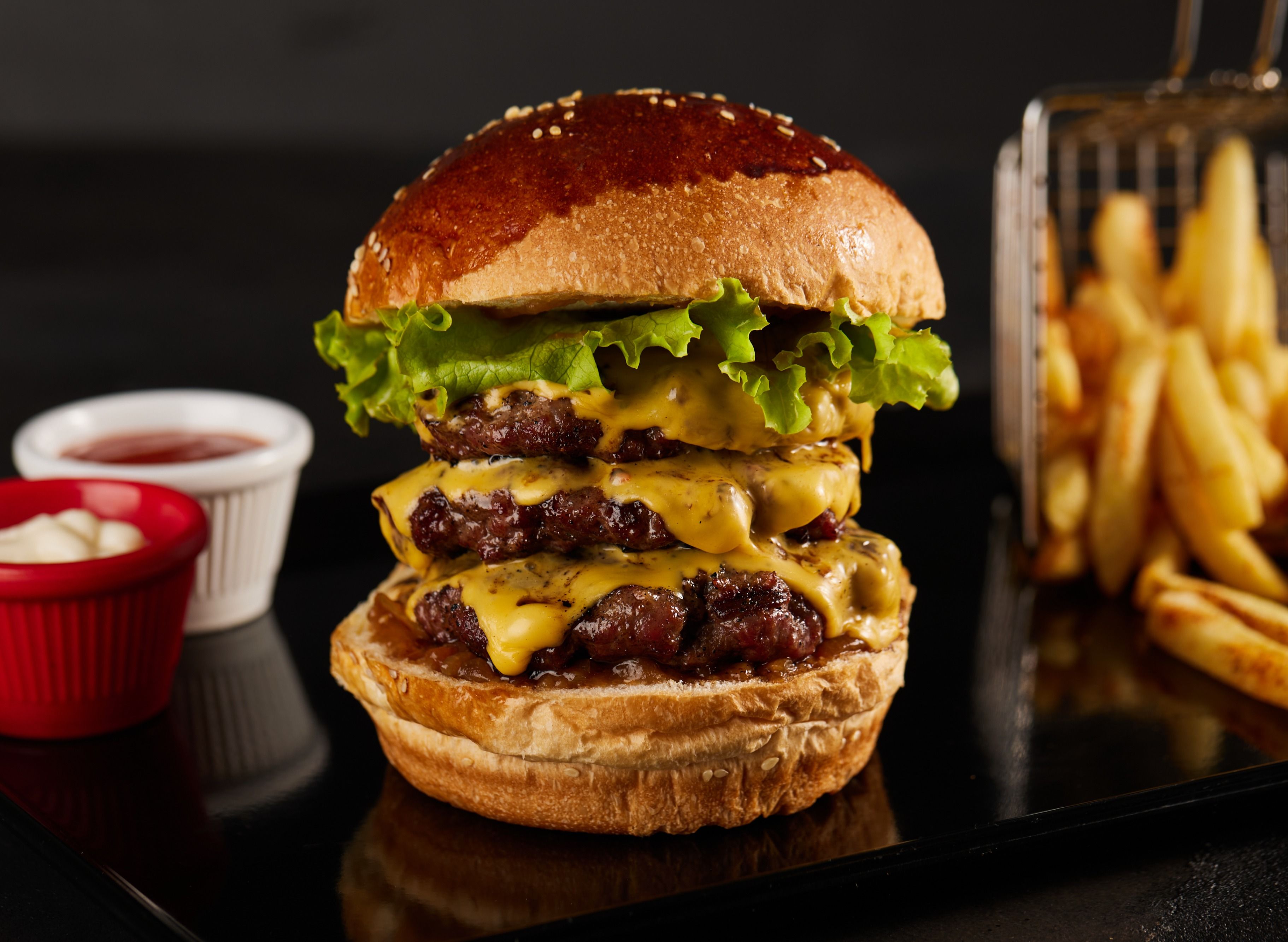 Californian Usa Burger vendor logo