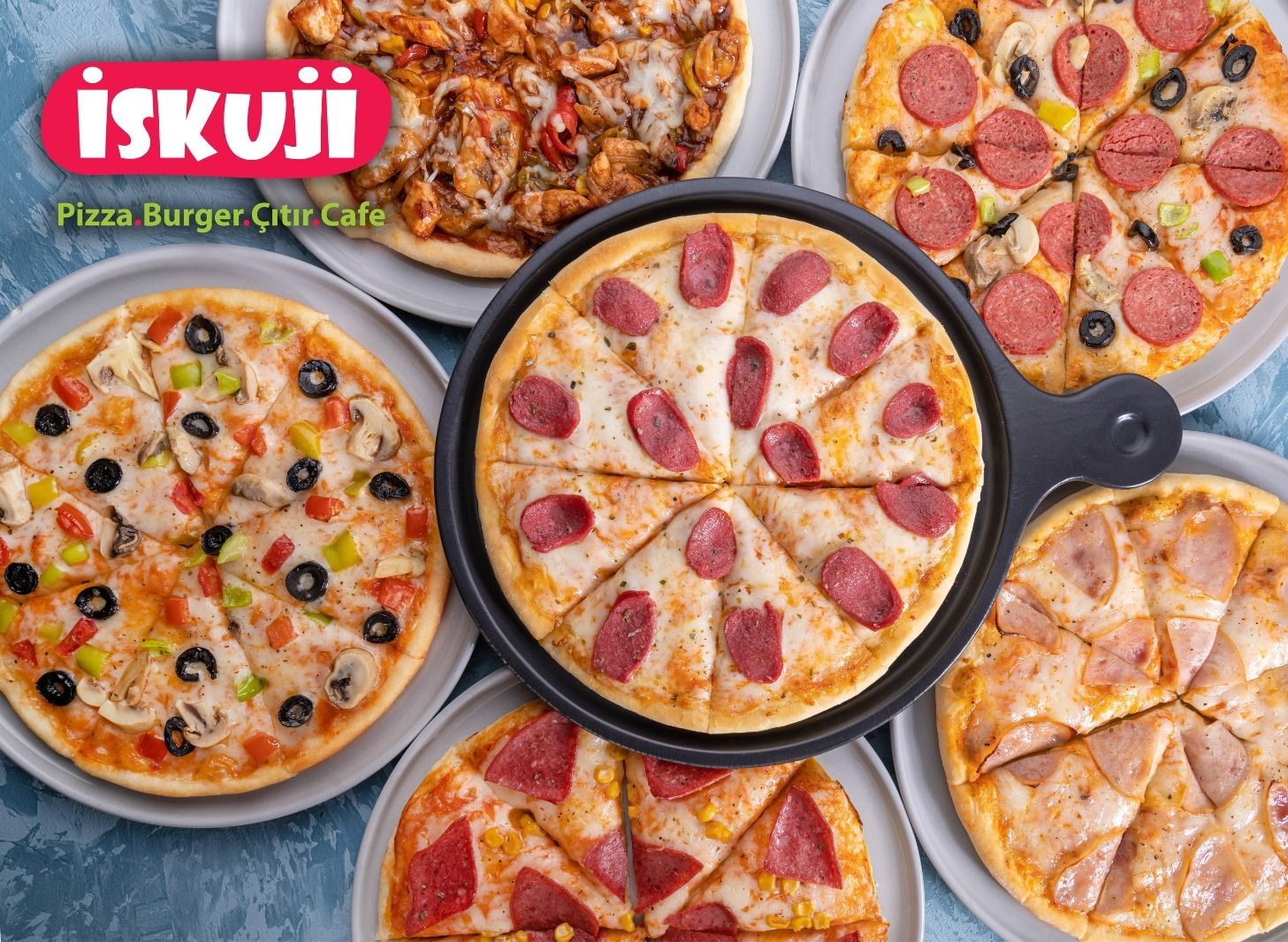 İskuji Pizza & Burger & Çıtır & Cafe vendor logo