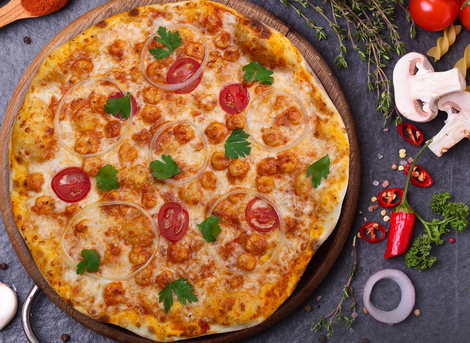 Pizzaria vendor logo