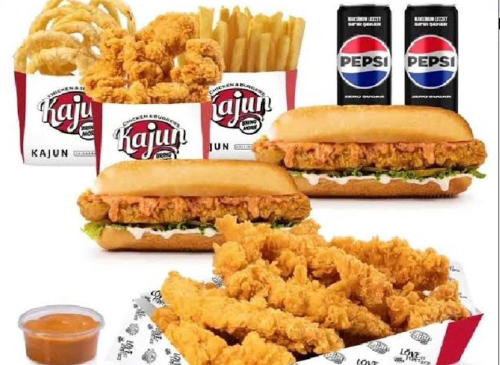 Kajun Bring More Chicken & Burger vendor logo
