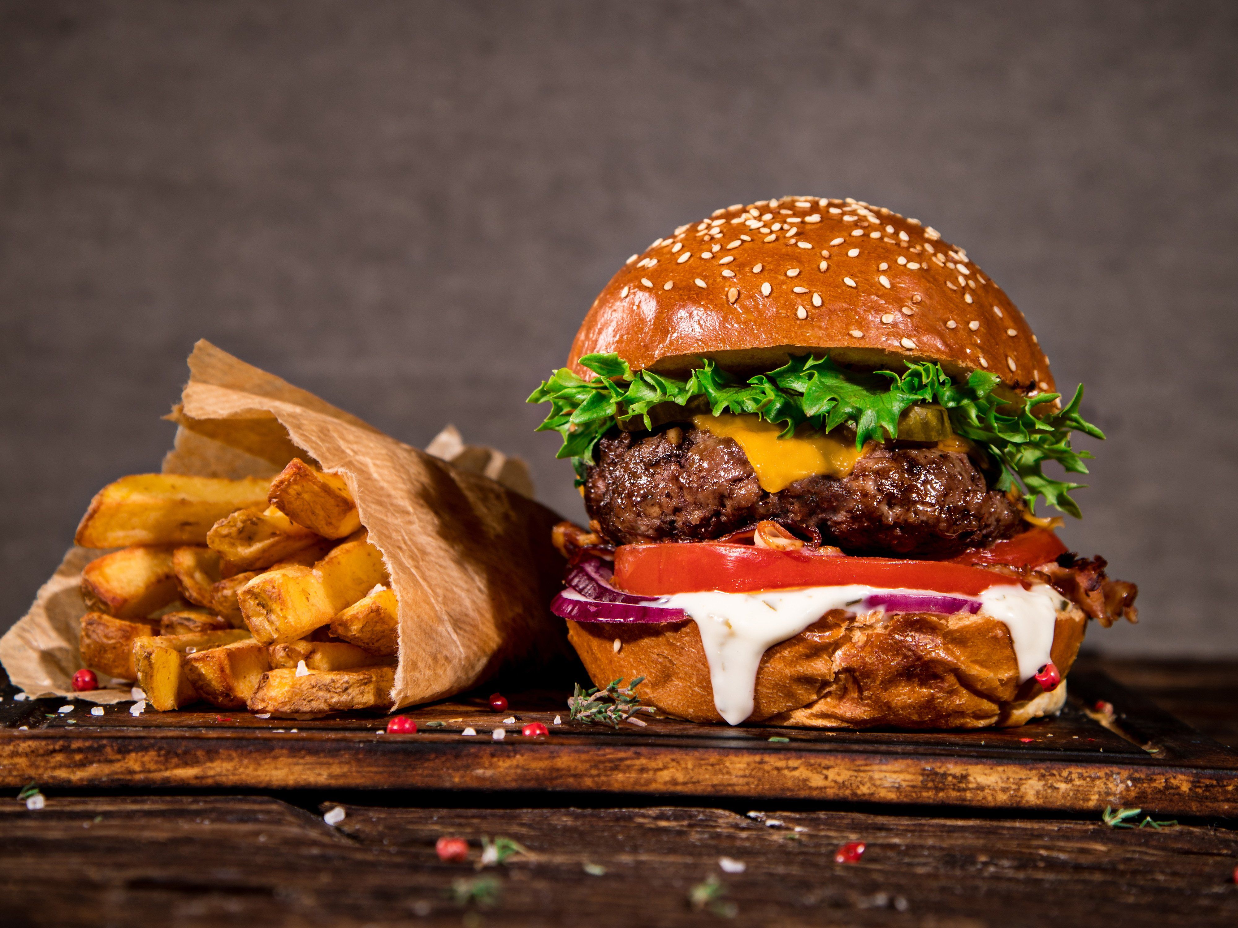 Flue Burger vendor logo