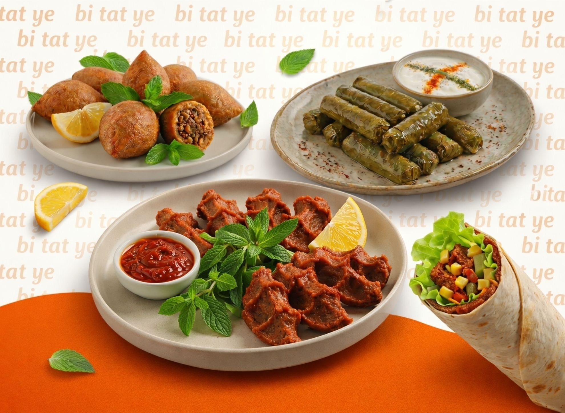 Bi Tat Ye Çiğ Köfte & Meze vendor logo