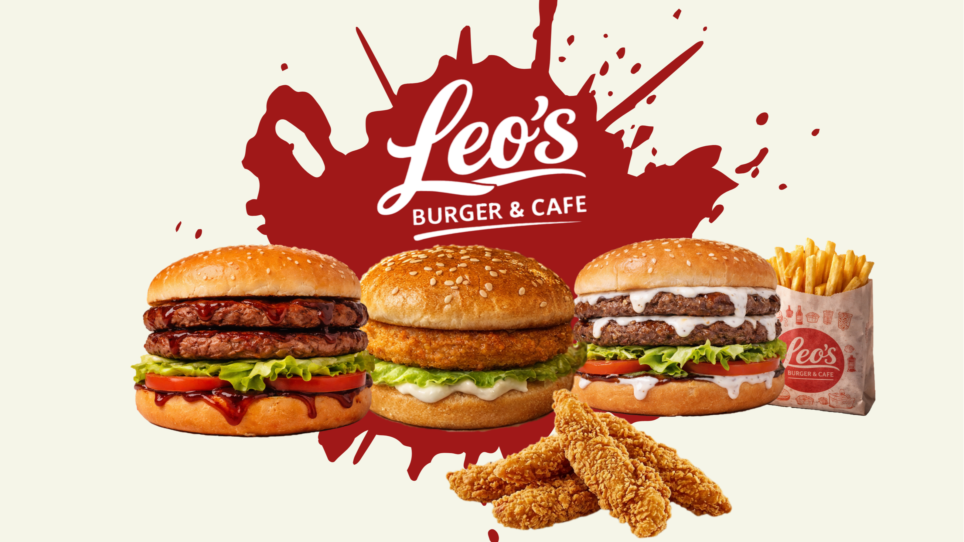 Leo's Burger vendor logo