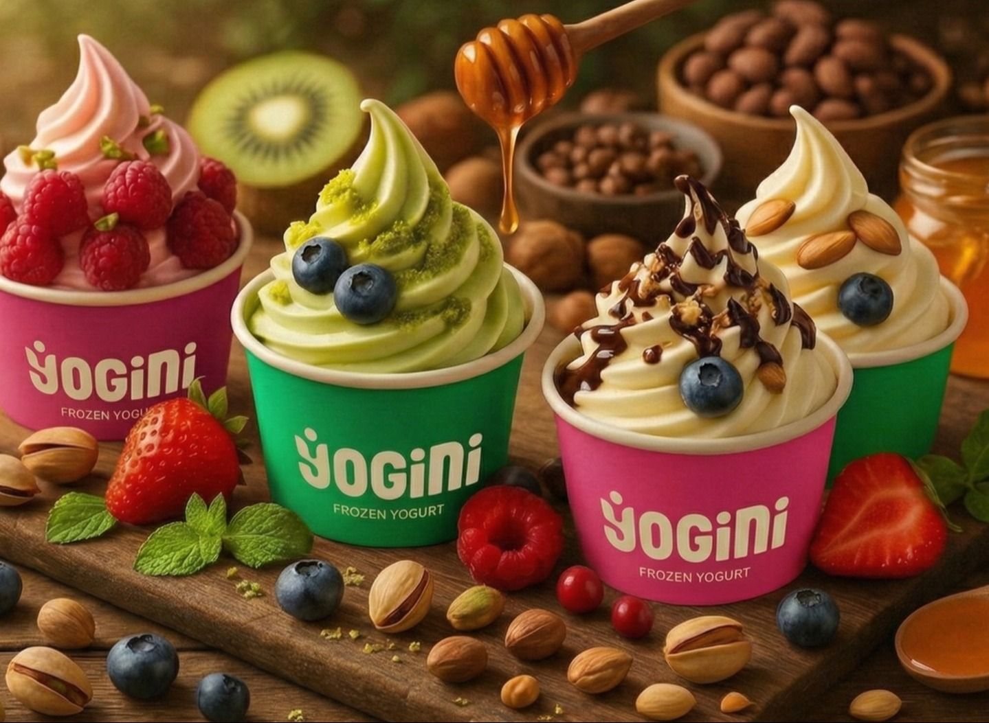 Yogini Frozen Yoğurt & Waffle vendor logo