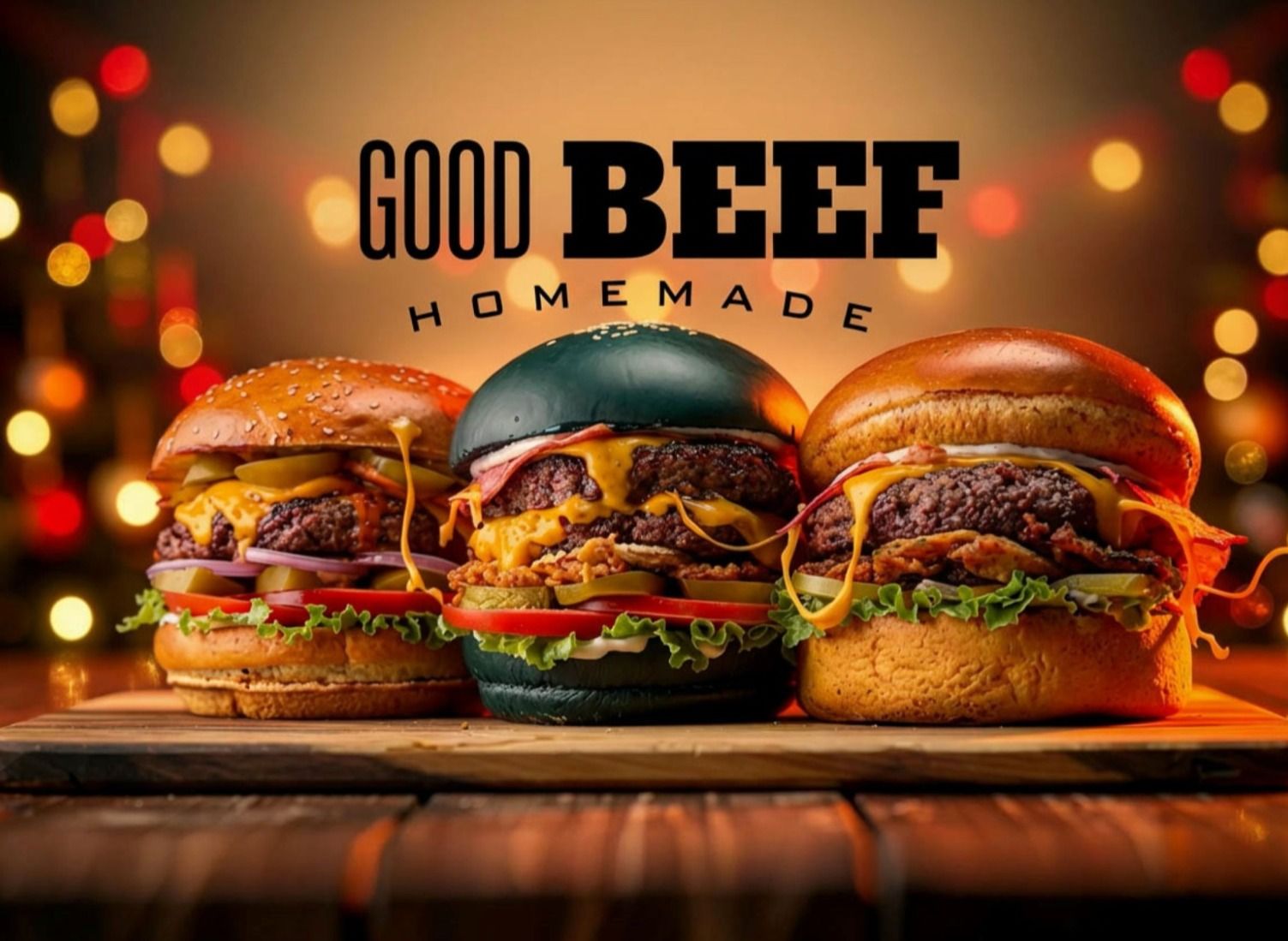 Good Beef Homemade Burger vendor logo