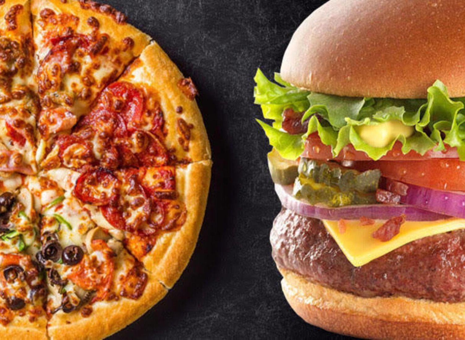 Fire Hamburger & Pizza vendor logo