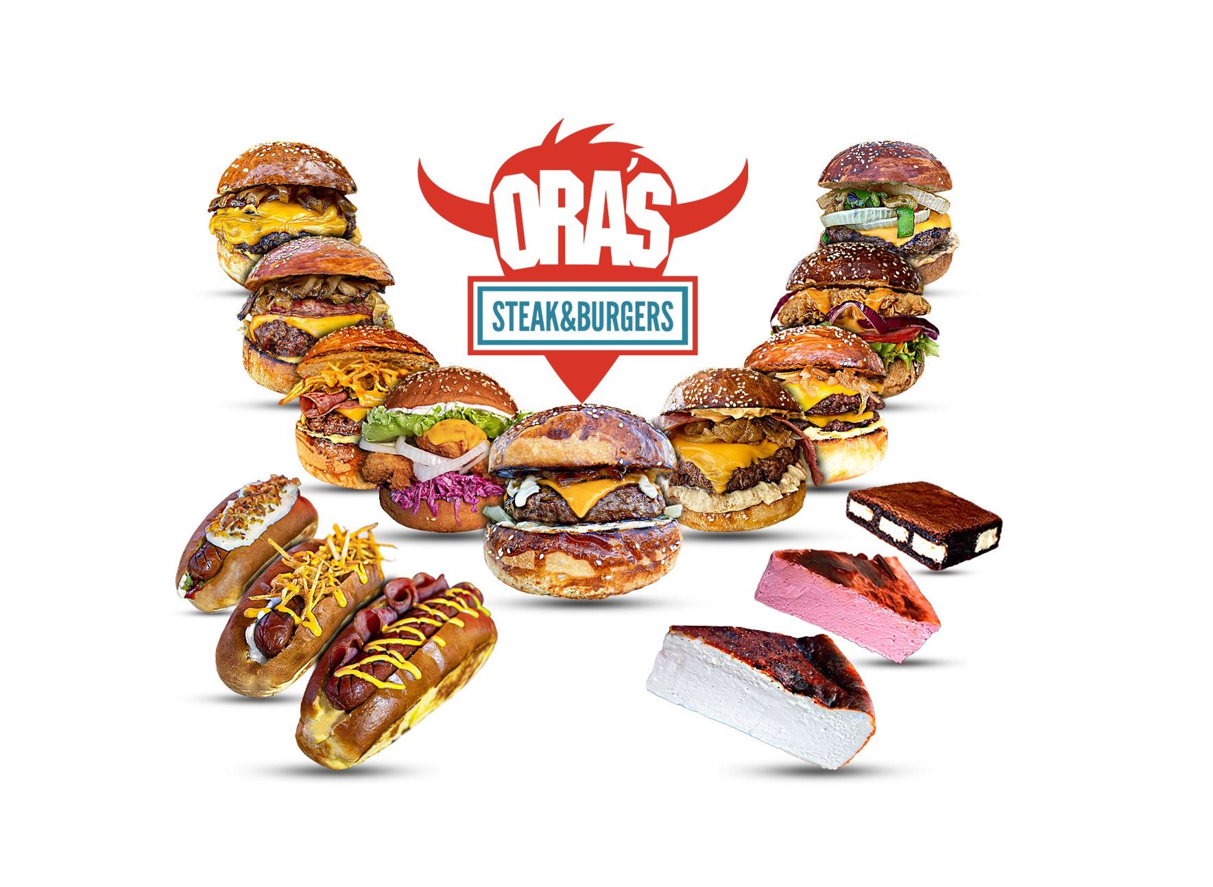 Ora'Steak & Burgers vendor logo