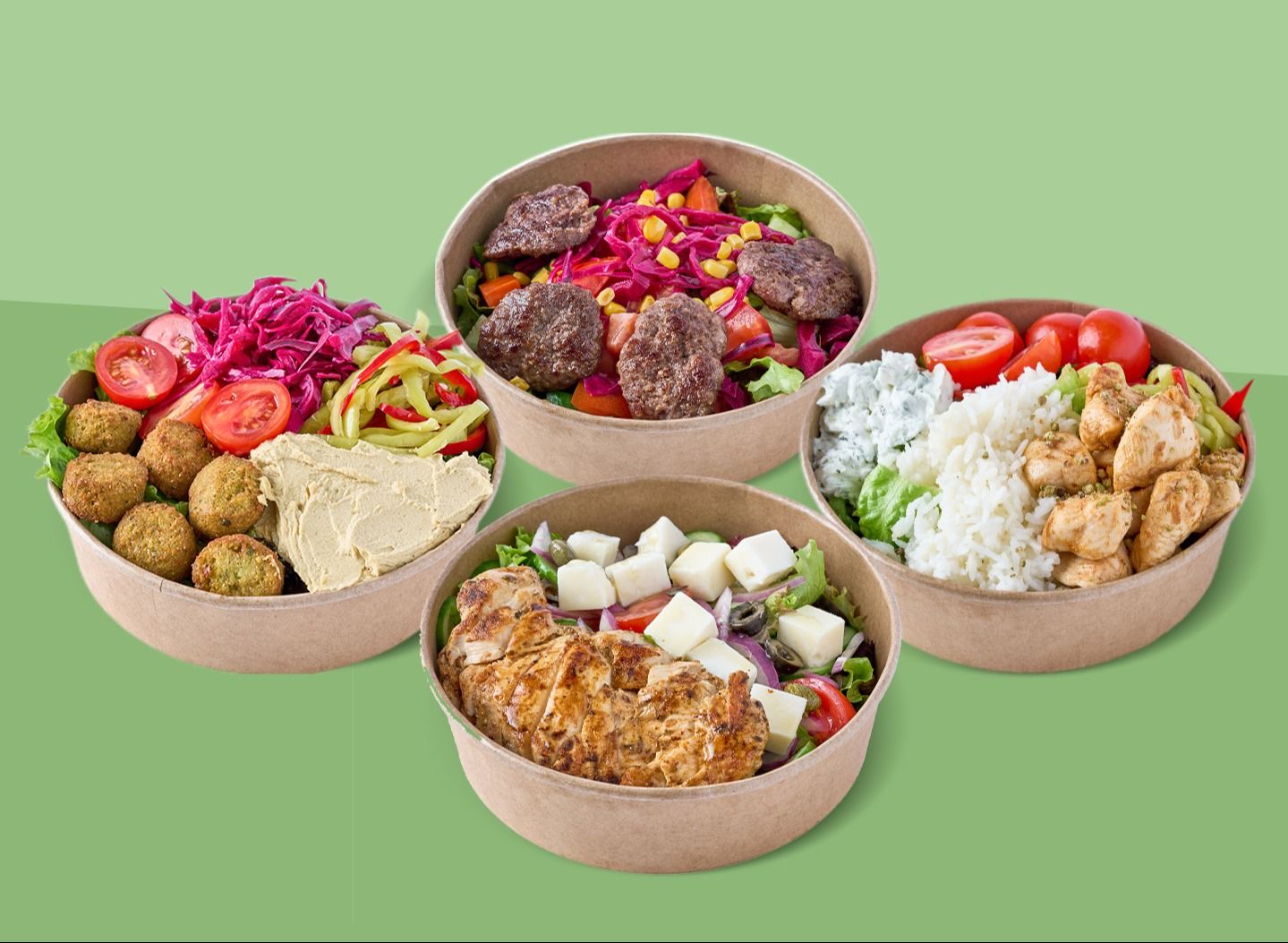 Greenish Salad & Bowl vendor logo