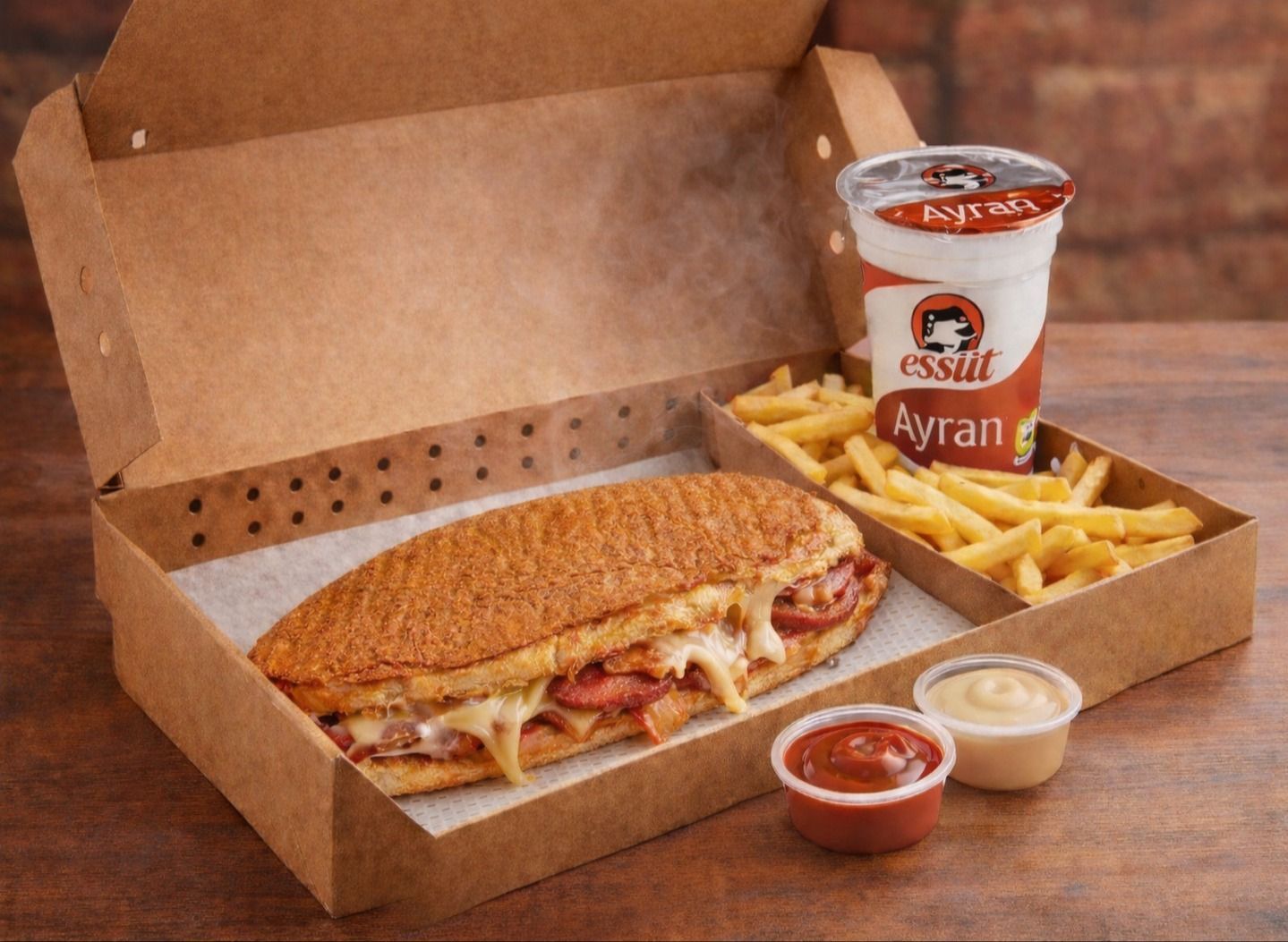 S&S Fast Food vendor logo