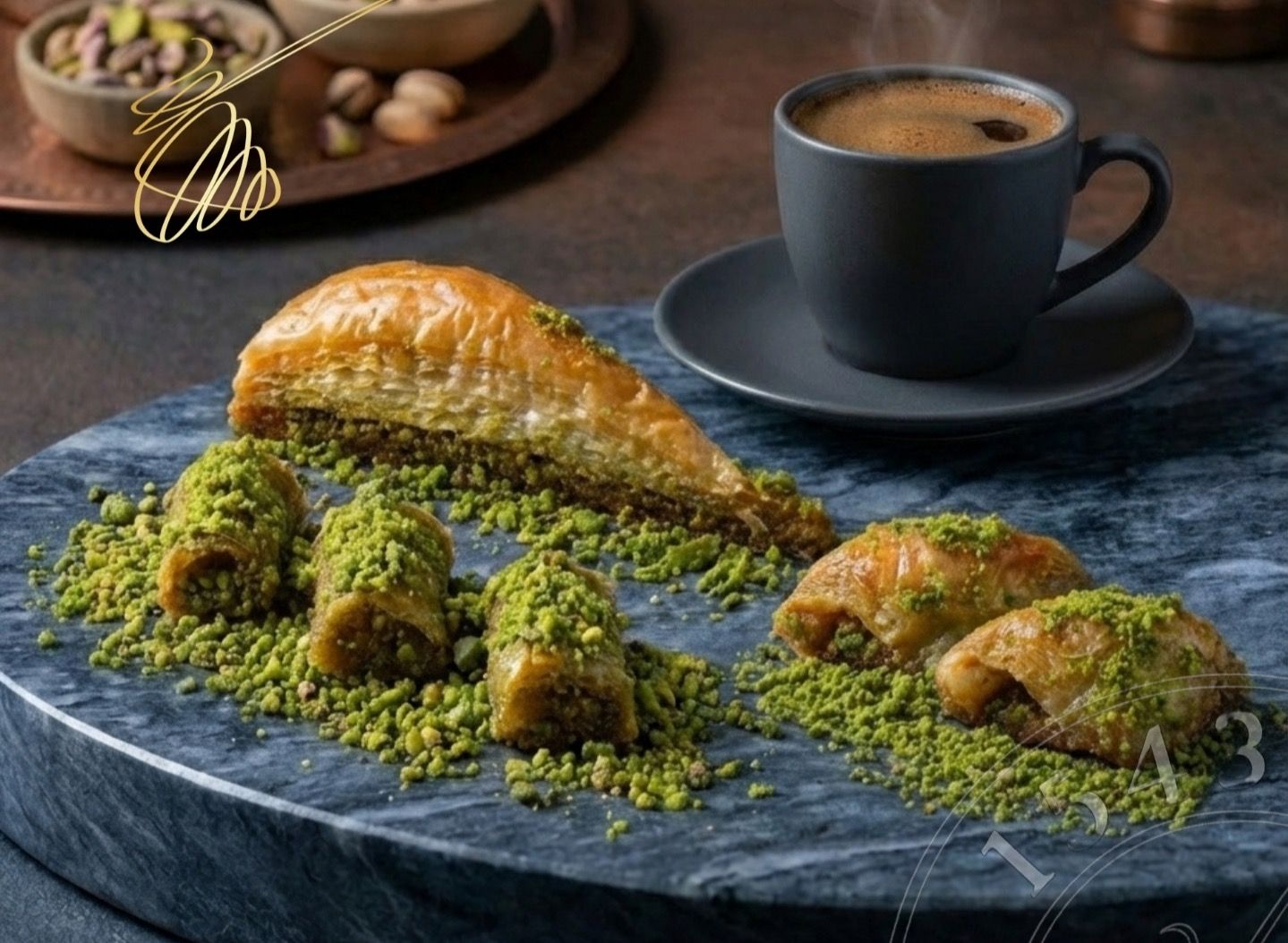 1543 Coffee & Baklava House vendor logo