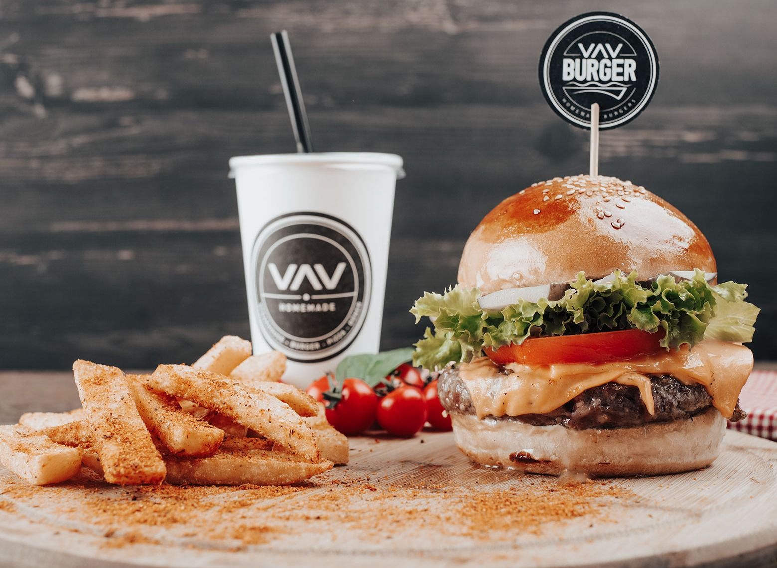Vav Homemade Burger vendor logo