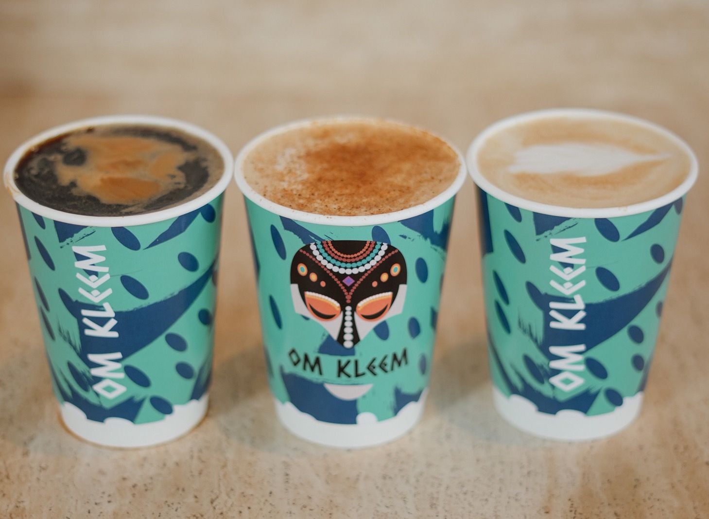 Om kleem Coffee vendor logo