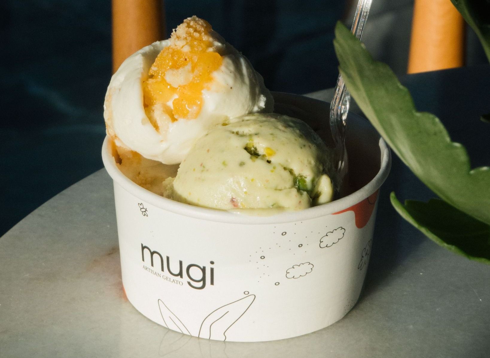 Mugi Gelato vendor logo