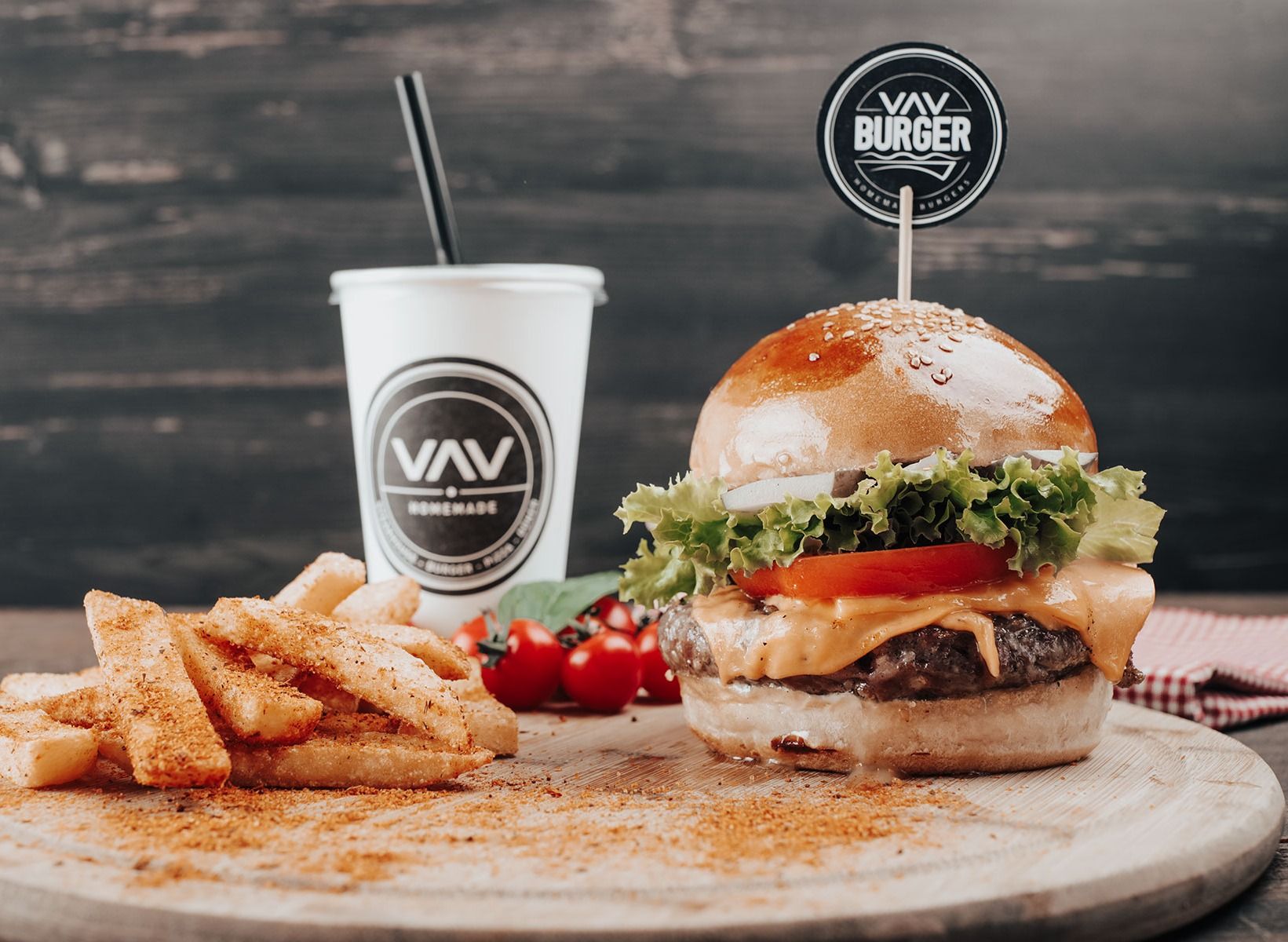 Vav Homemade Burger vendor logo