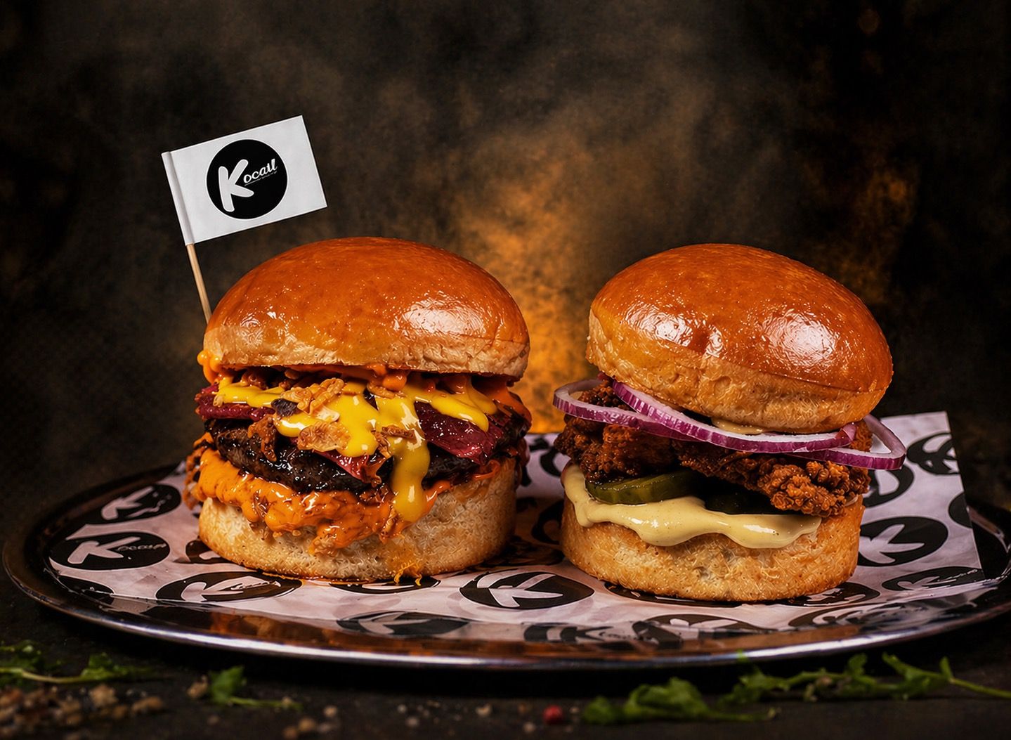 K-Local Burger vendor logo
