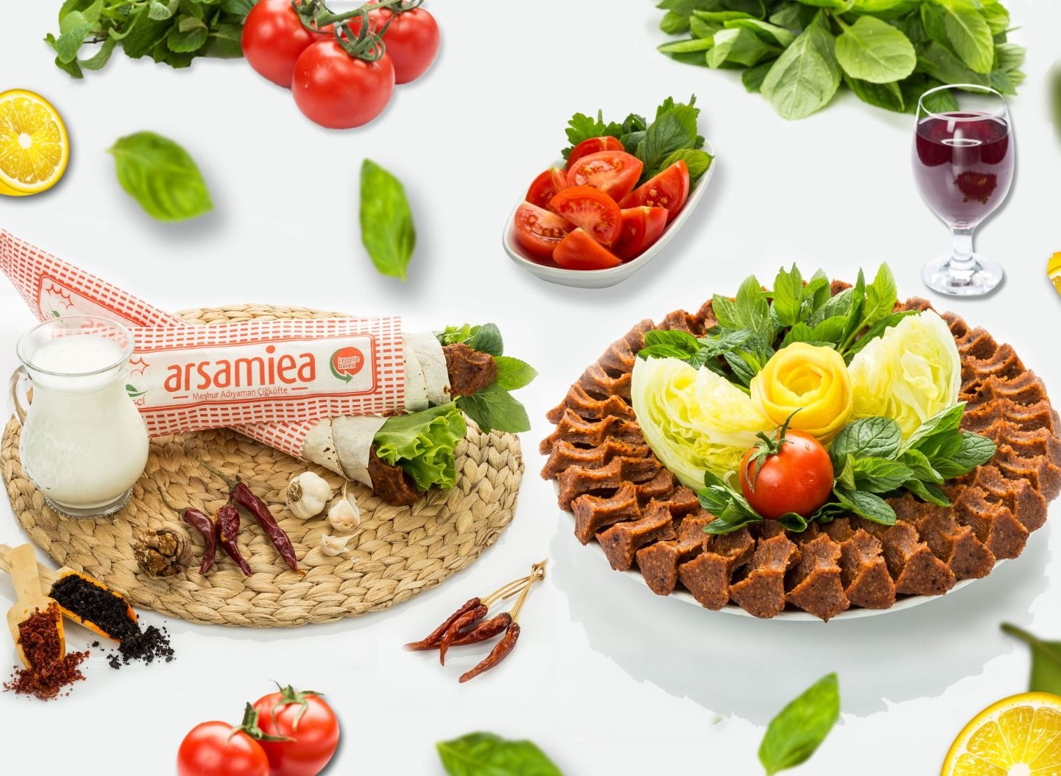 Arsamiea Çiğ Köfte vendor logo