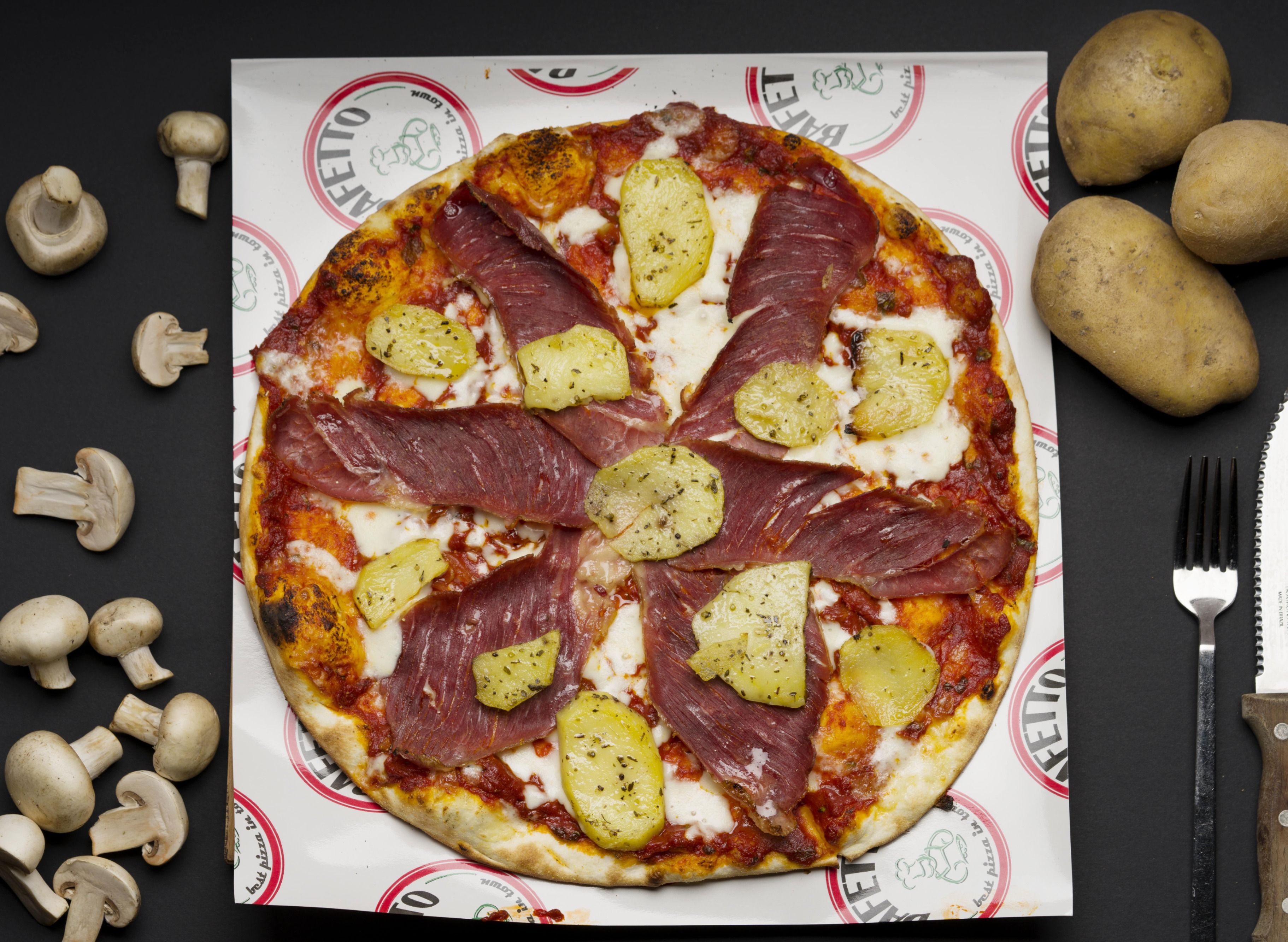 Bafetto Pizza vendor logo
