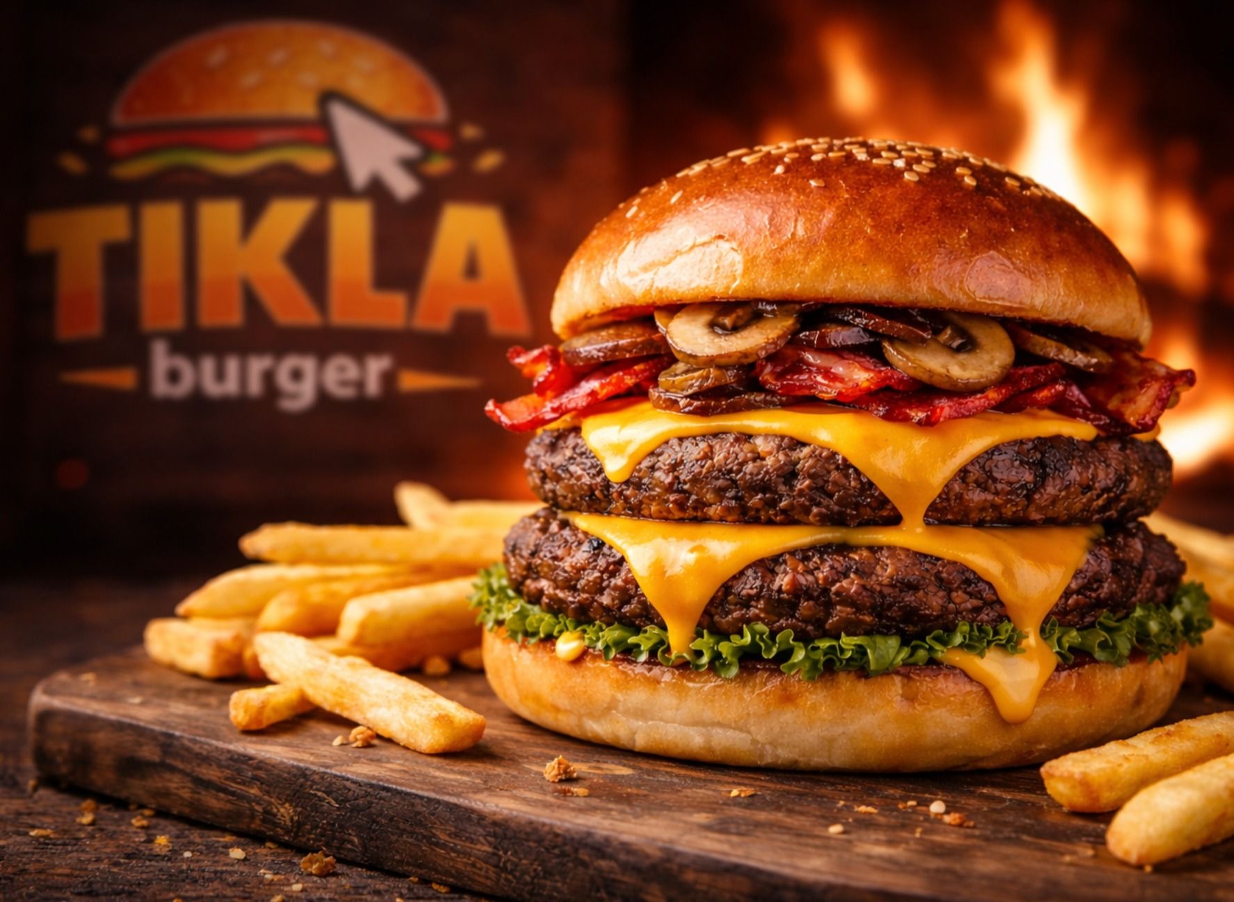 Tıkla Burger vendor logo