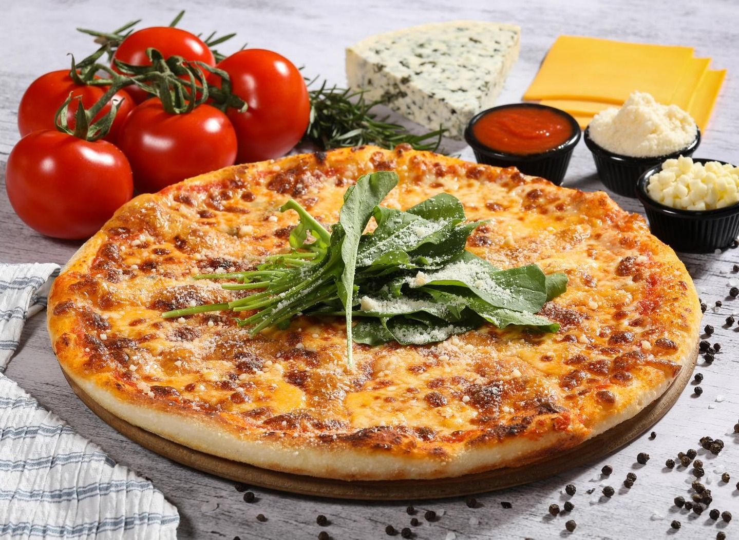 Just 4 Pizza vendor logo