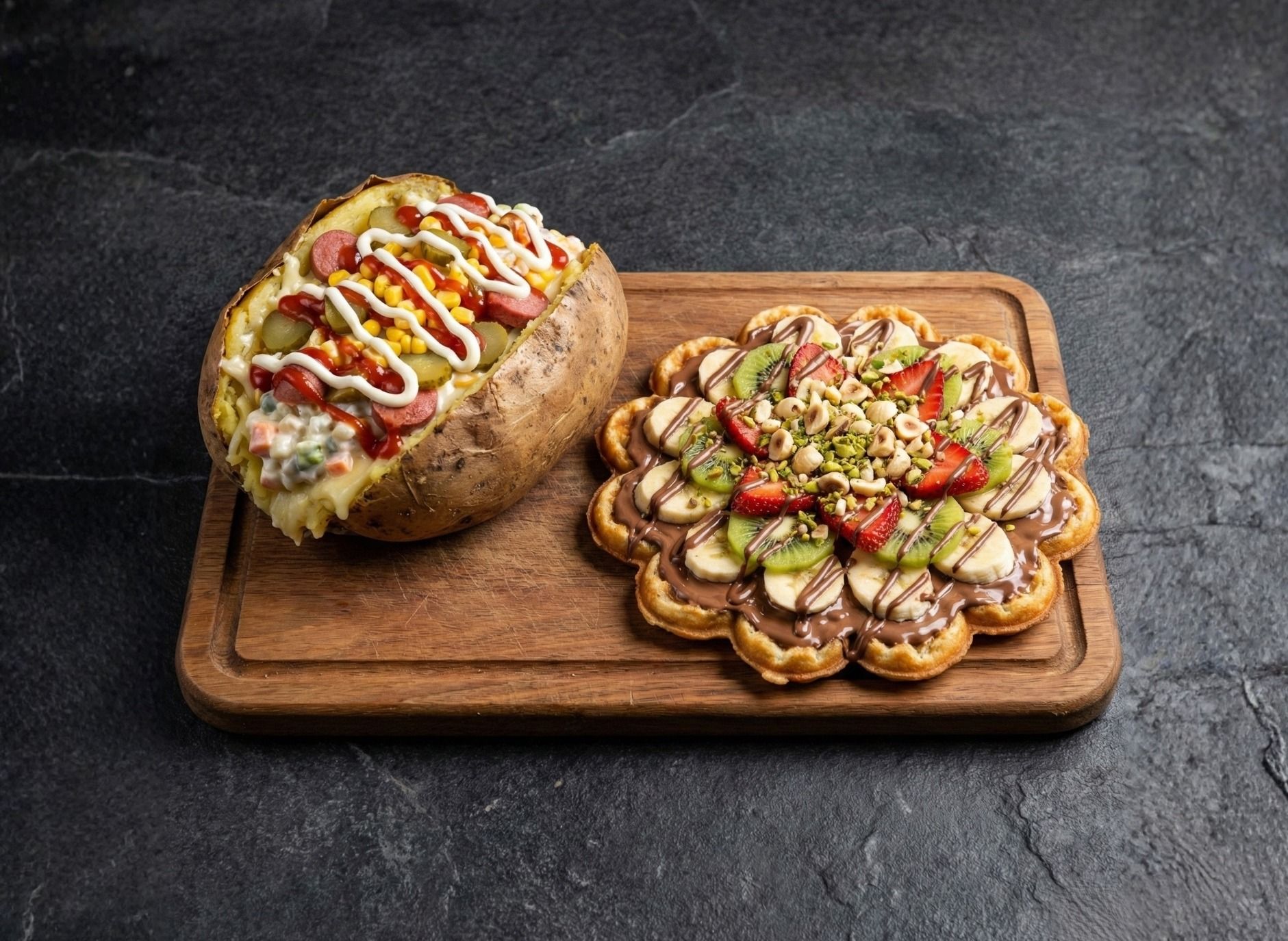 Balat Kumpir & Waffle vendor logo