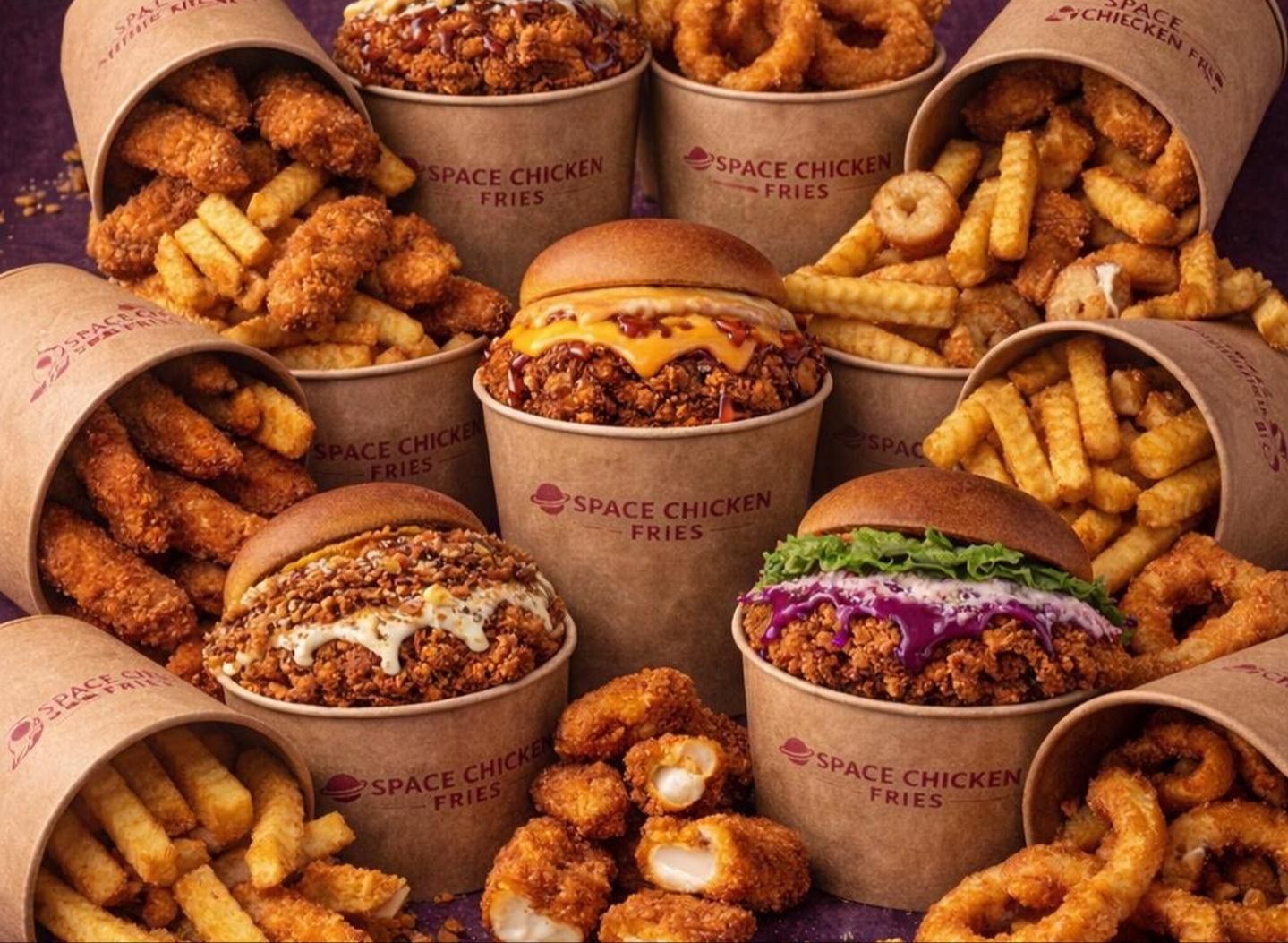 Space Chicken Fries vendor logo