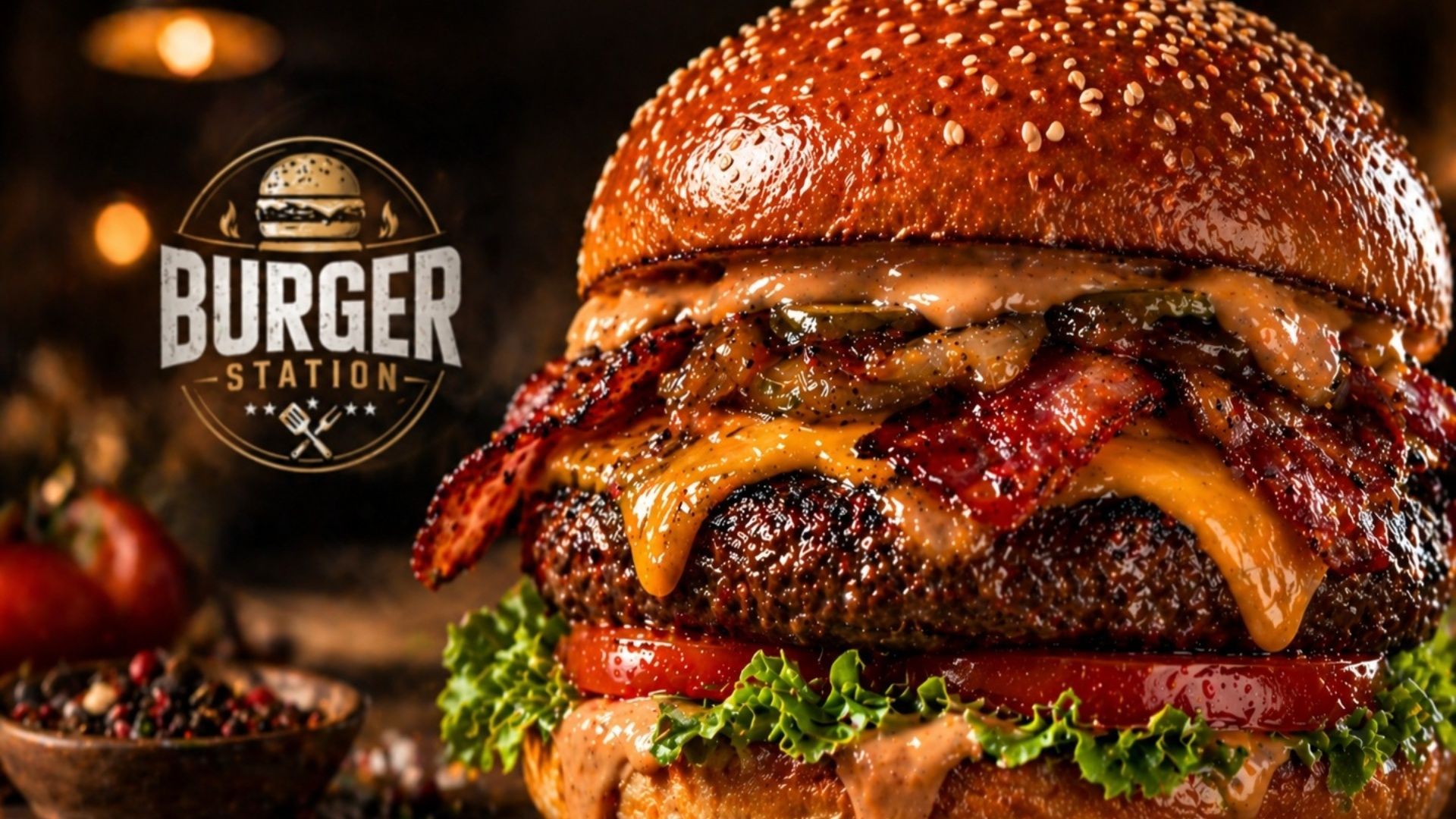 Burger Station vendor logo