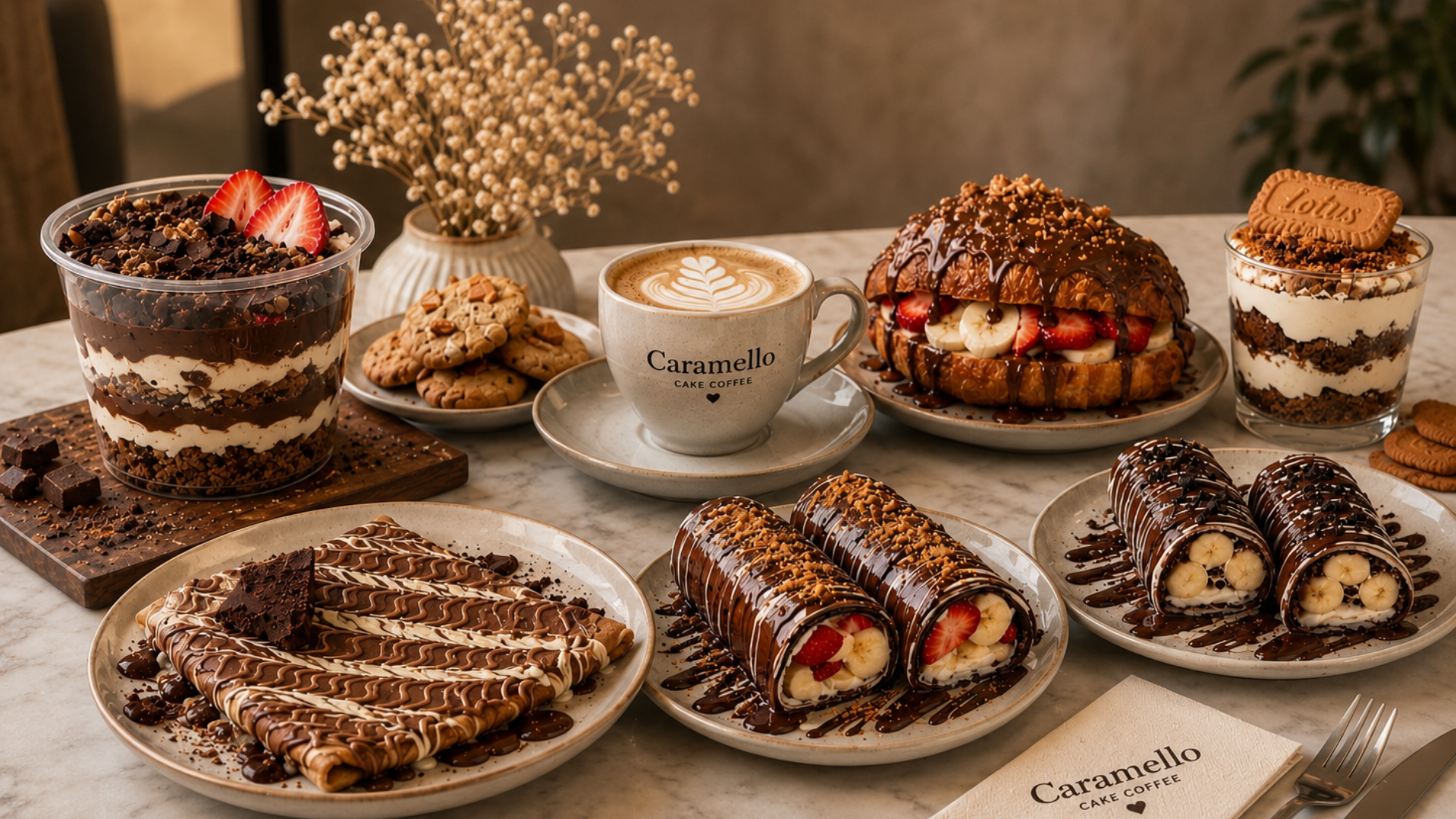 Caramello Cake & Coffee vendor logo