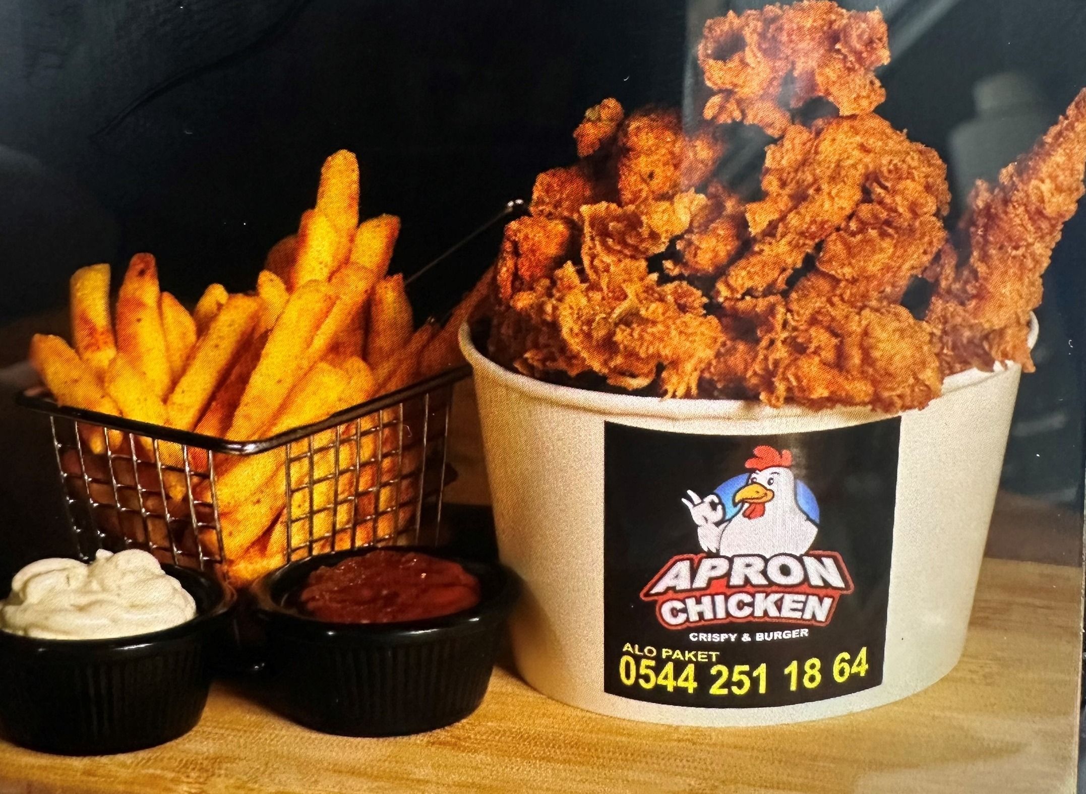 Mc Apron's Chicken vendor logo