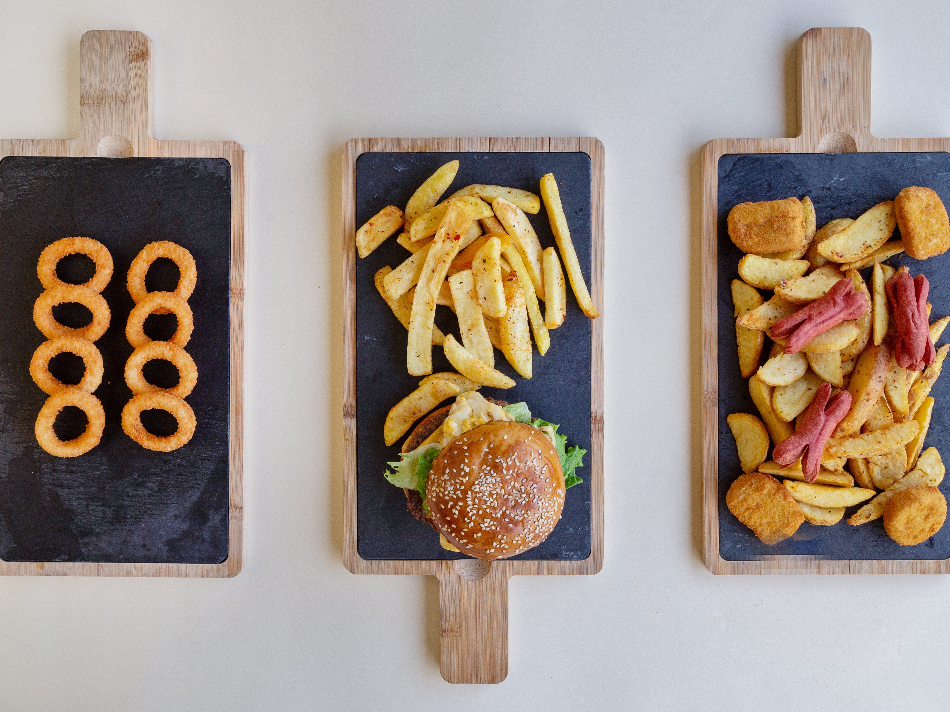 Food. Homemade Burger vendor logo