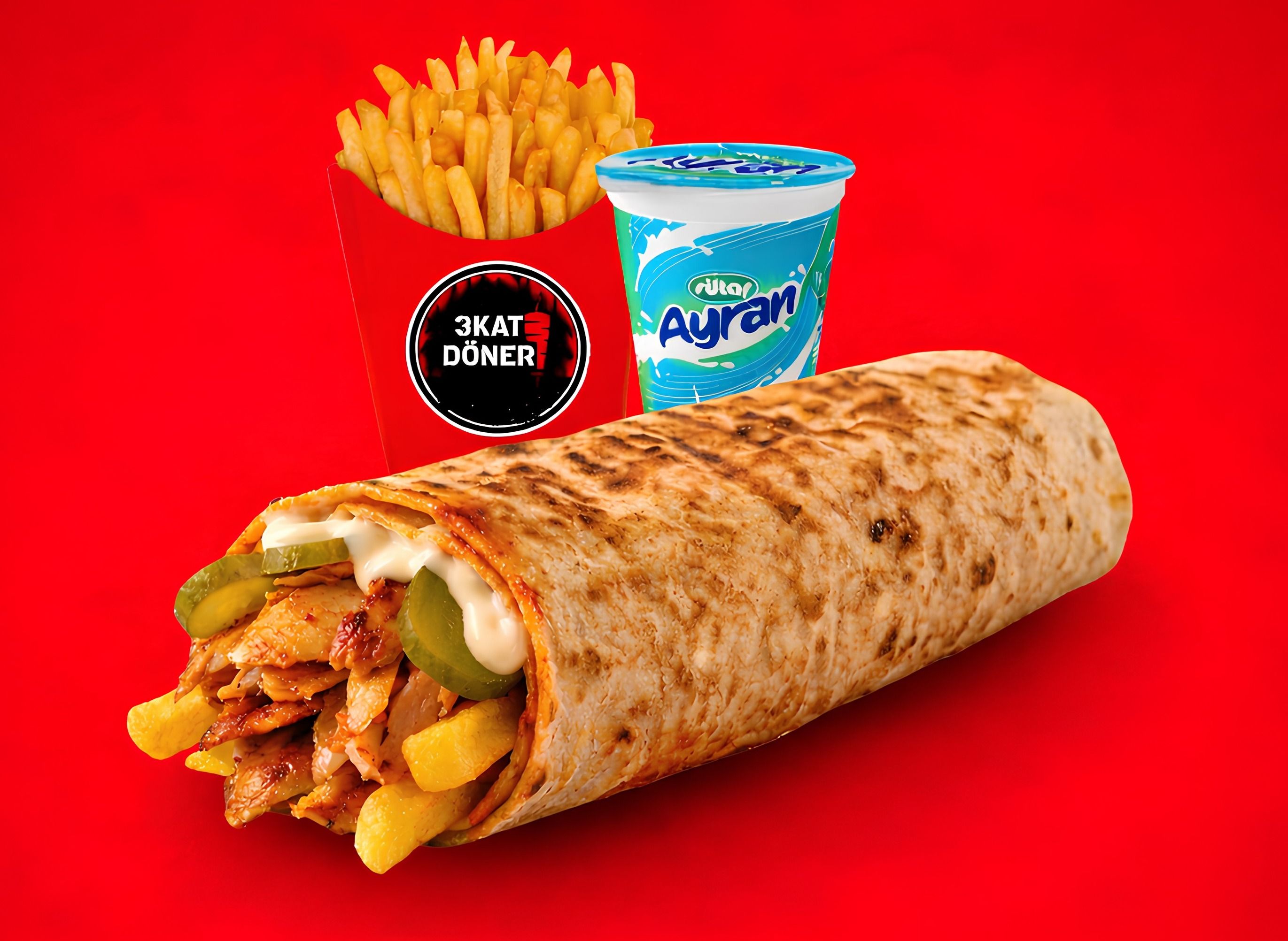 3 Kat Döner vendor logo