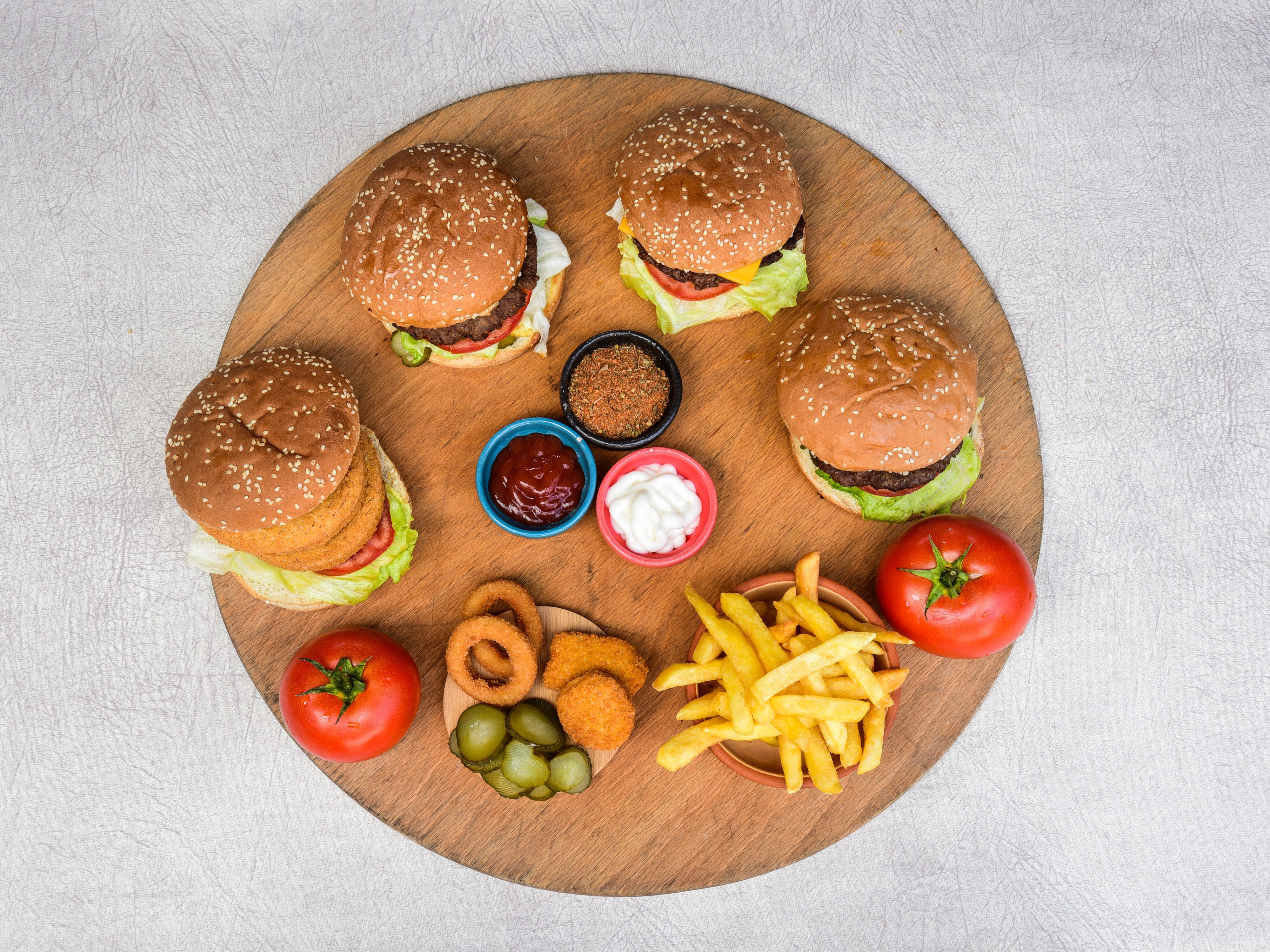 Pr Burger vendor logo