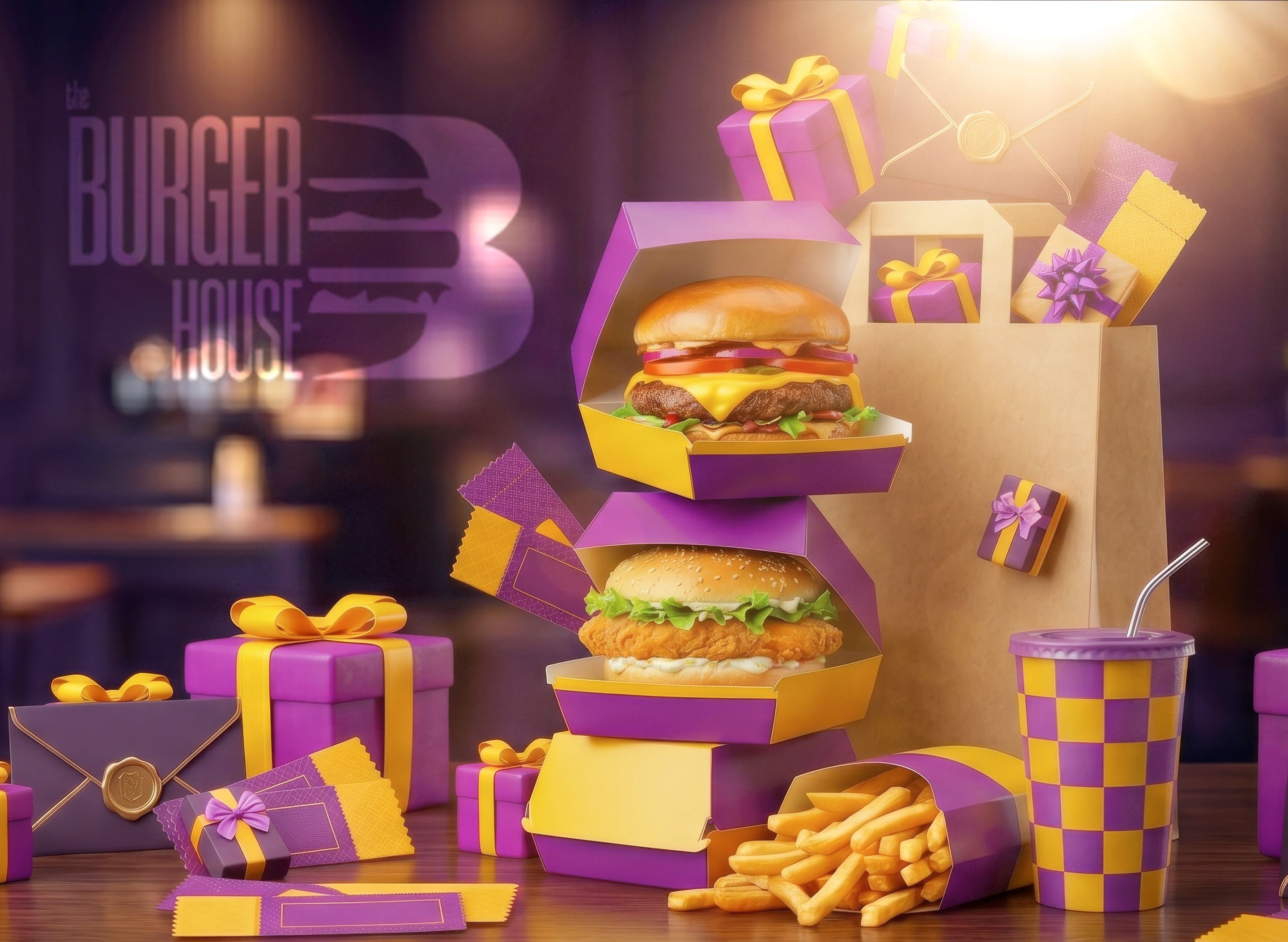 The Burger House vendor logo