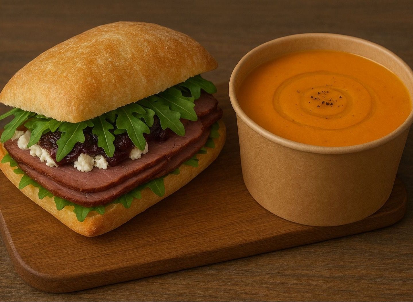Brats Sandwich & Soup vendor logo