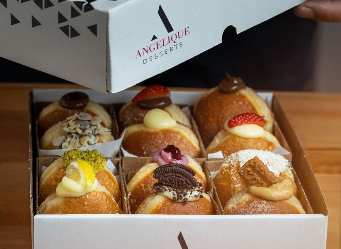 Angelique Desserts vendor logo