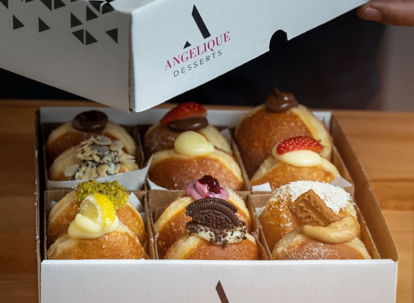 Angelique Desserts vendor logo