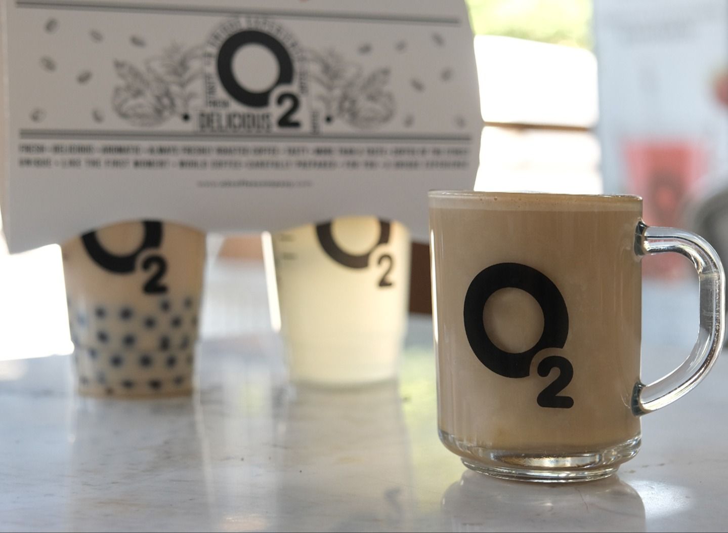 O2 Coffee Company vendor logo