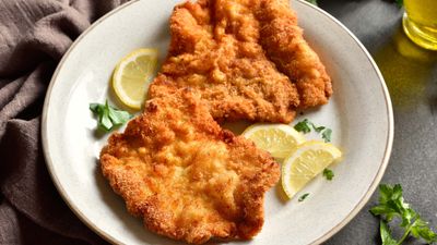 The Golden Fry Schnitzel