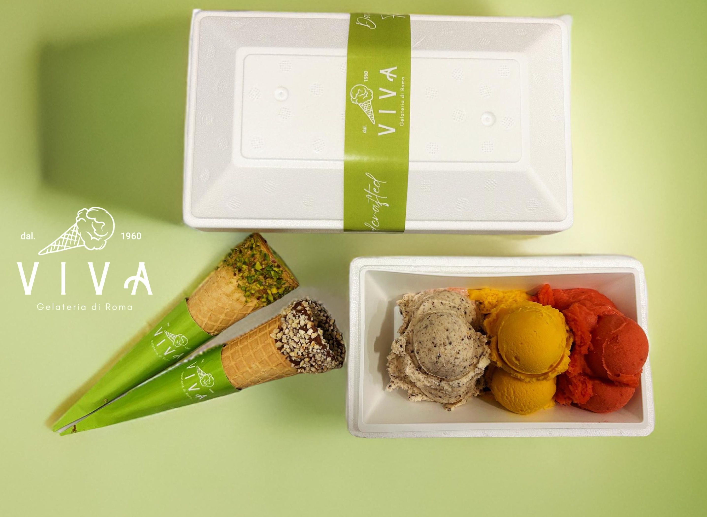 Viva Gelateria di Roma vendor logo