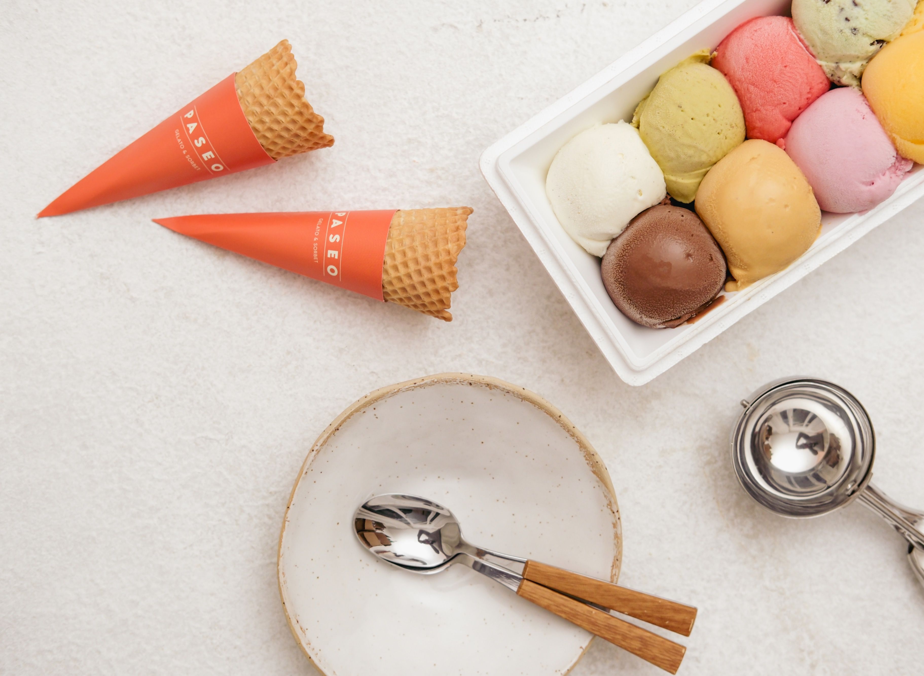 Paseo Gelato & Sorbet vendor logo