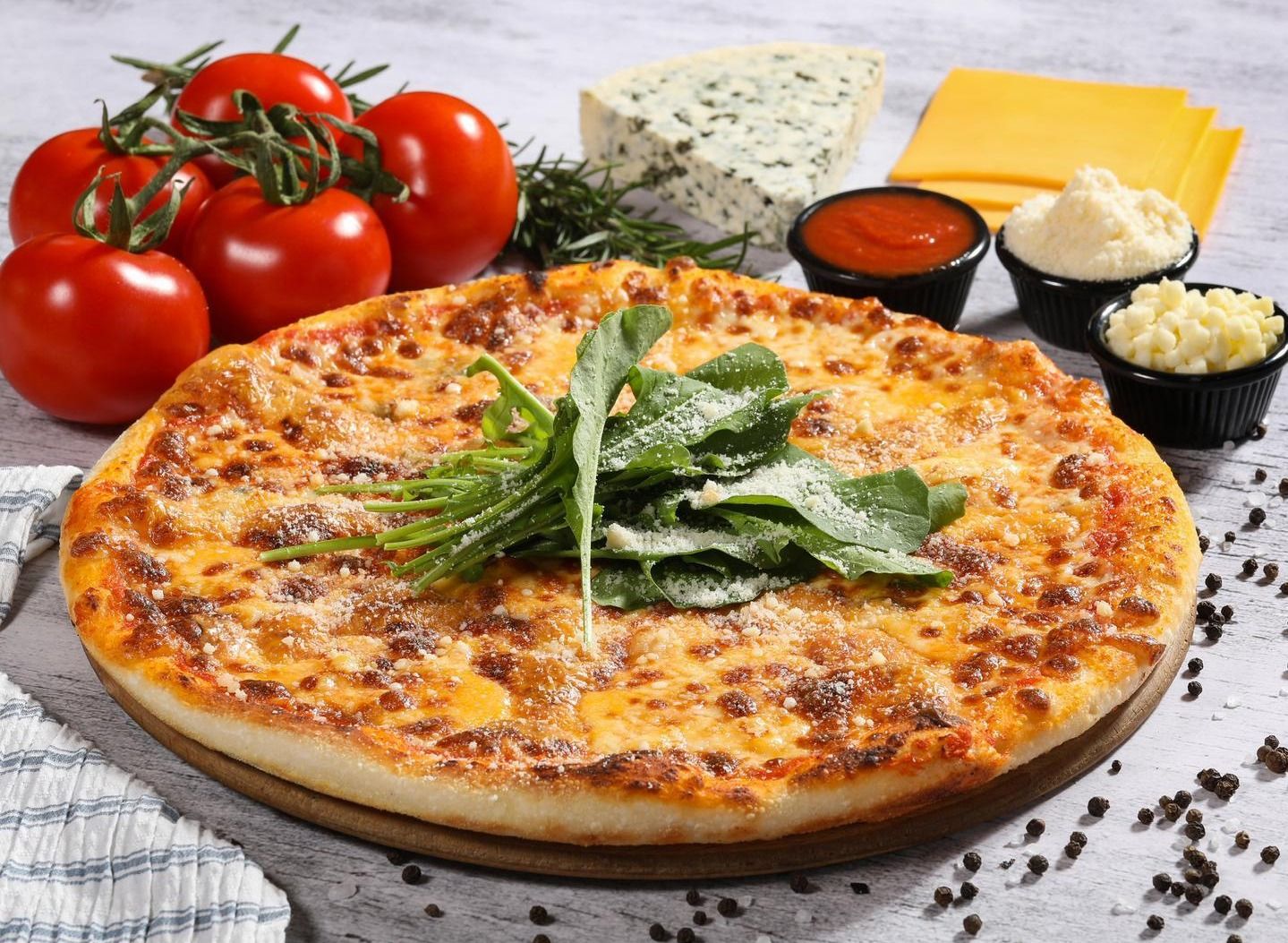 Just 4 Pizza vendor logo