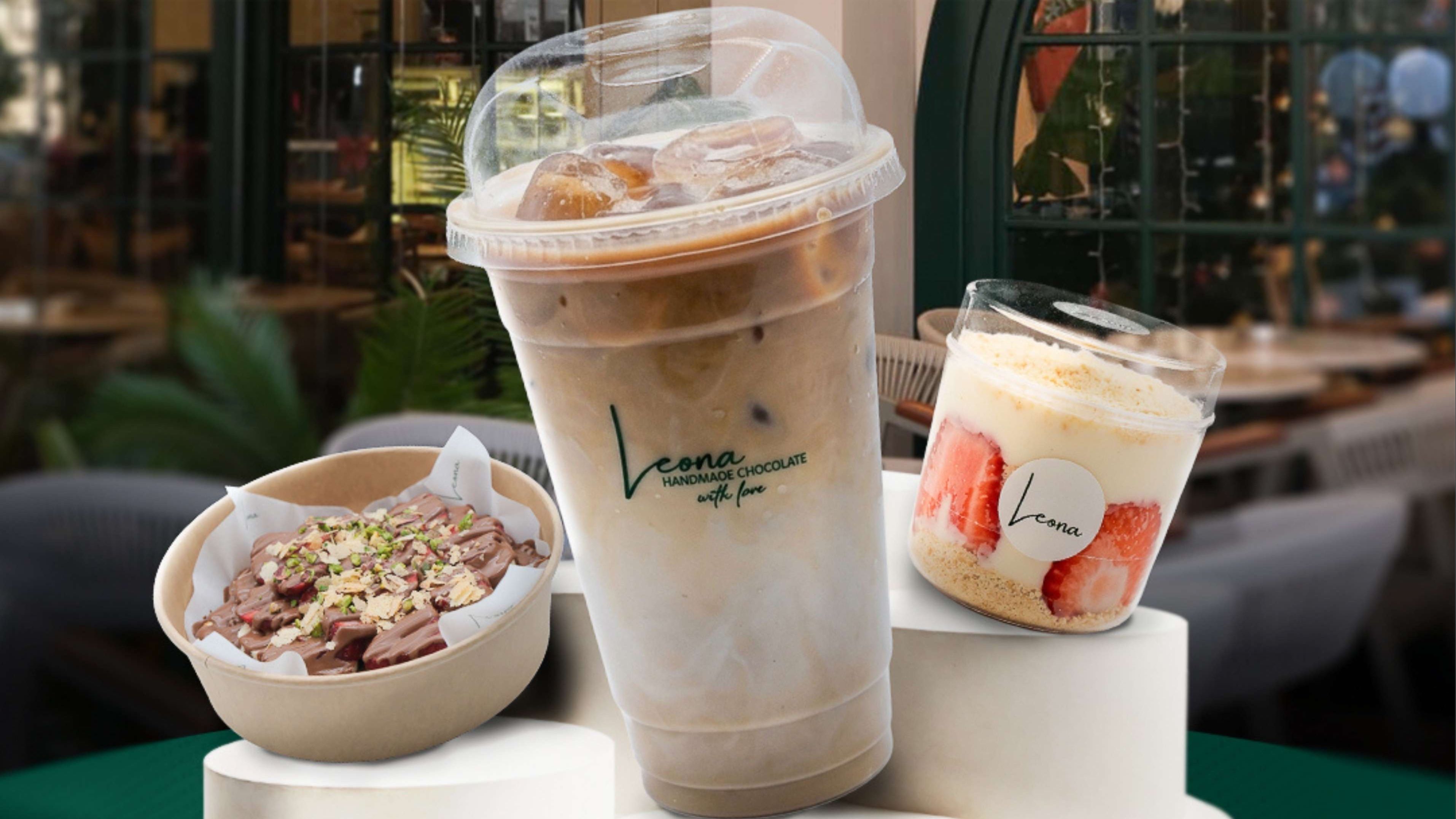 Leona Handmade Chocolate & Coffee vendor logo